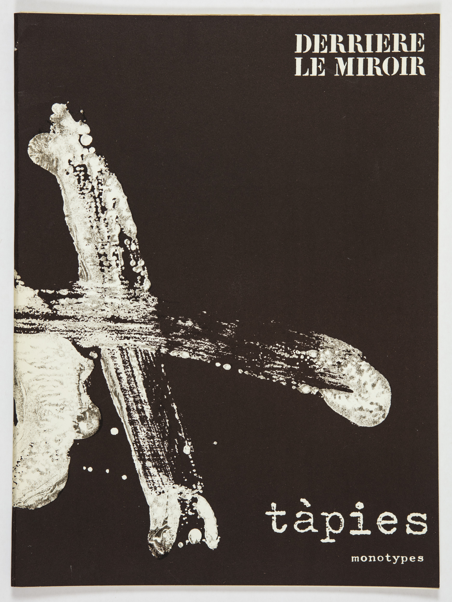 Derrière le miroir No. 210 - Tápies