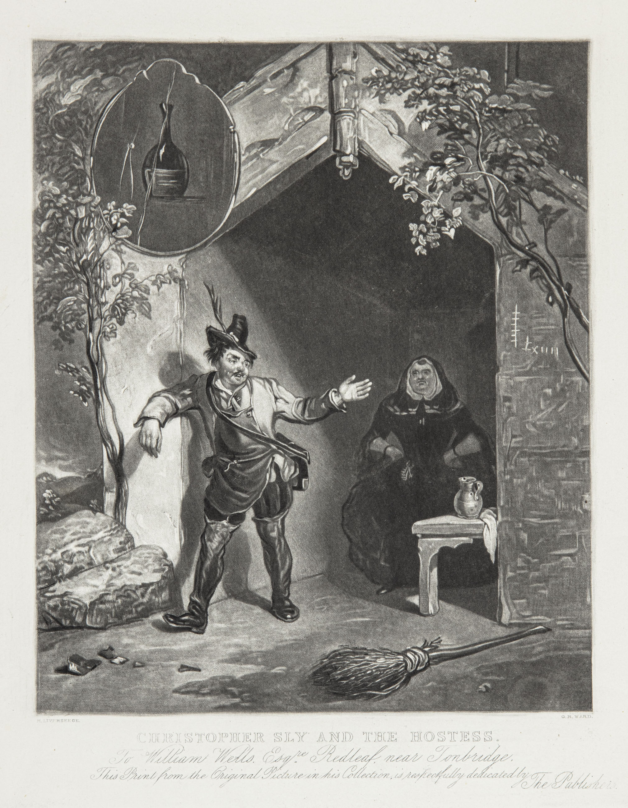 Christopher Sly and the Hostess - Henry Liverseege (Efter) - 2