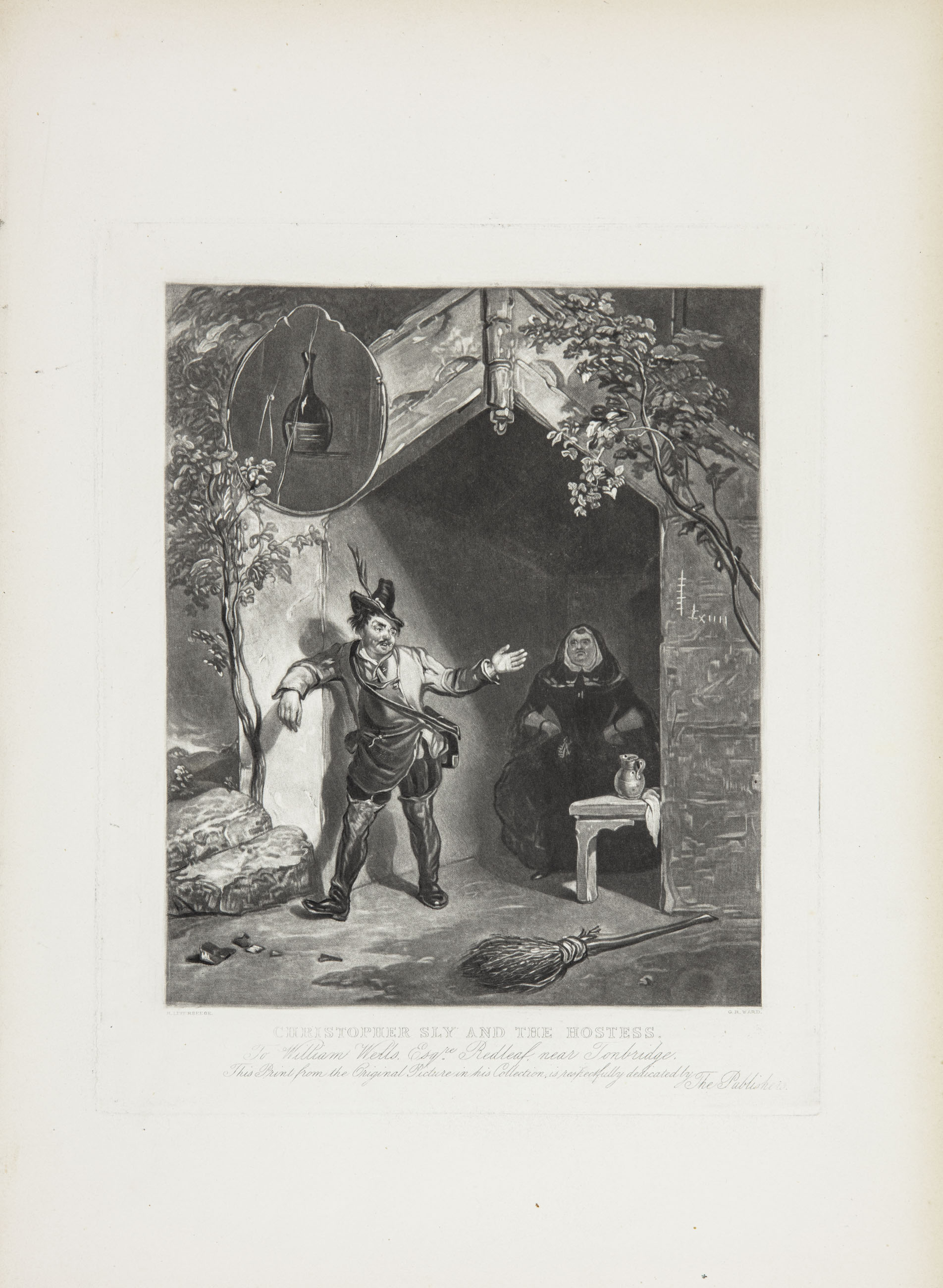 Christopher Sly and the Hostess - Henry Liverseege (Efter)