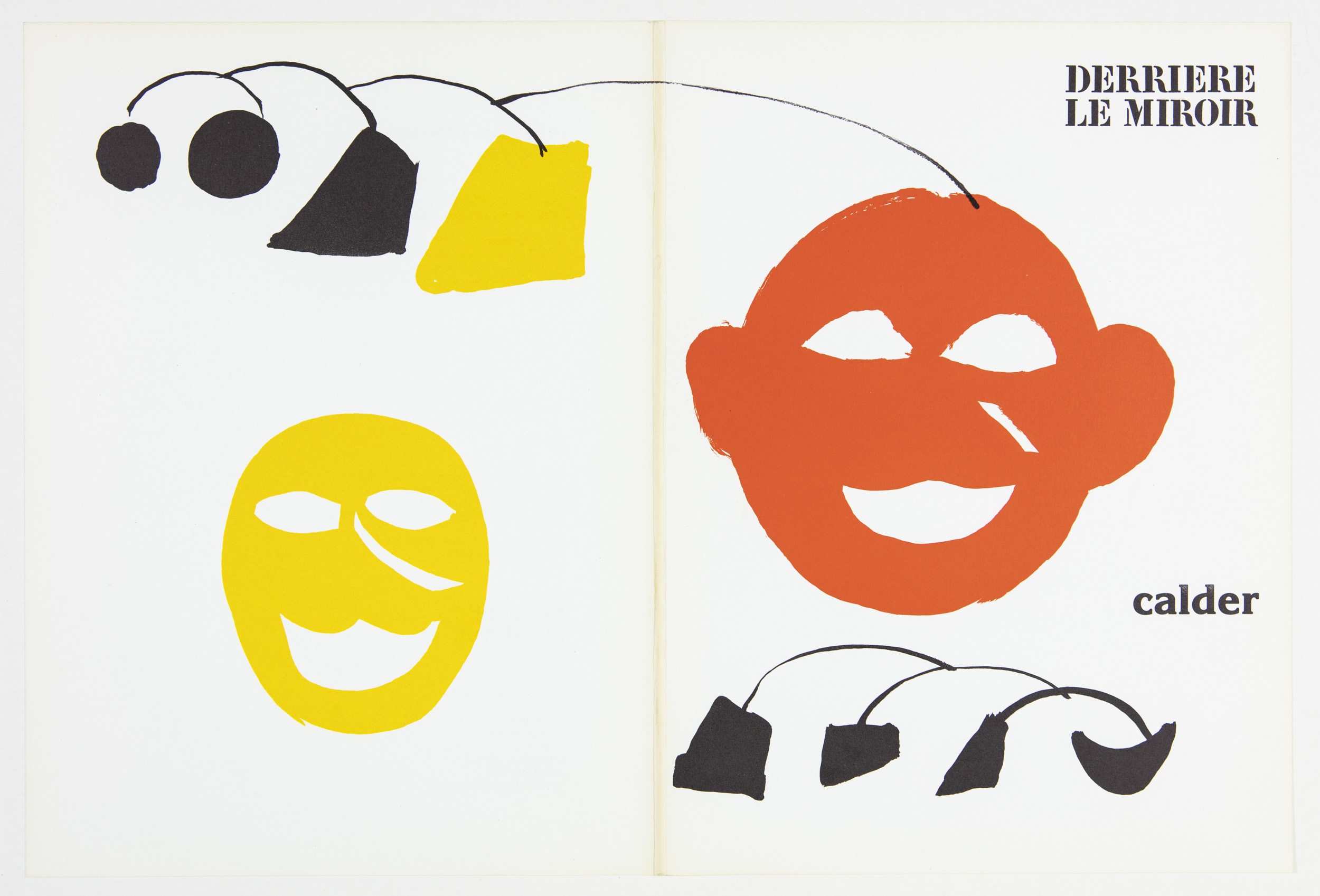 Derrière le miroir No. 211 - Calder - 2