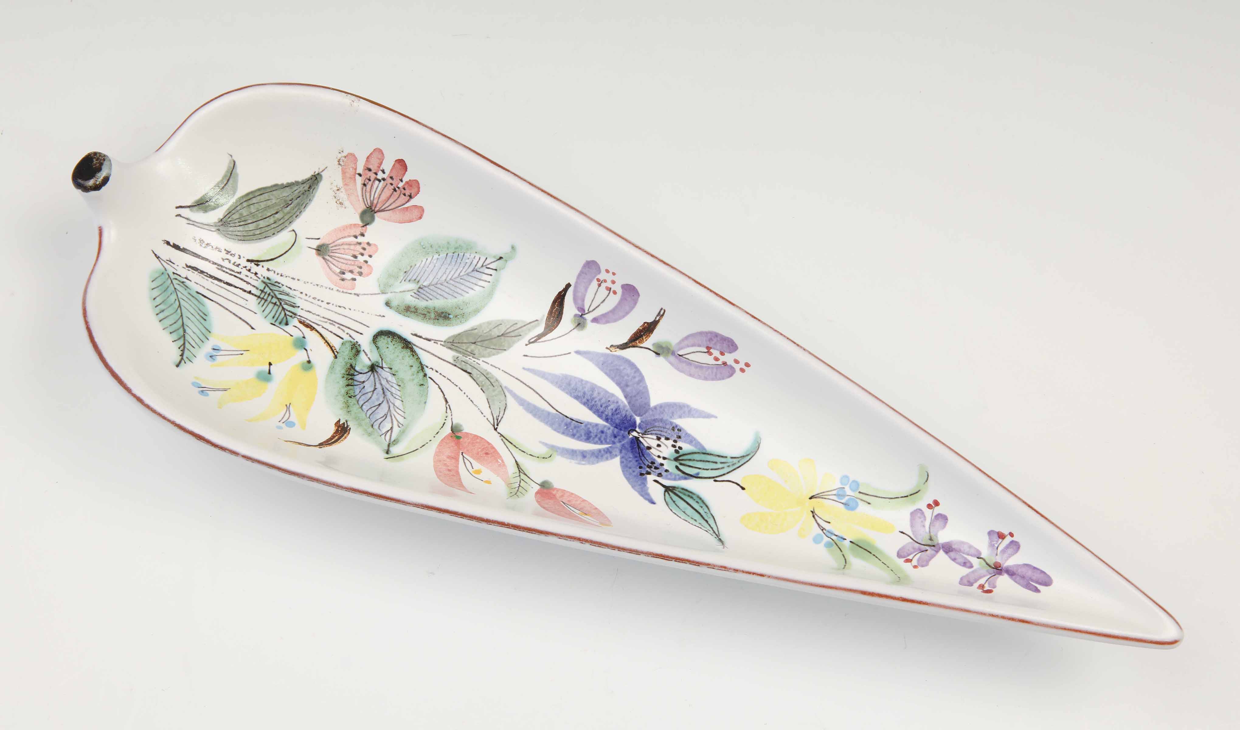 Leaf shaped serving plate - Faience - 2