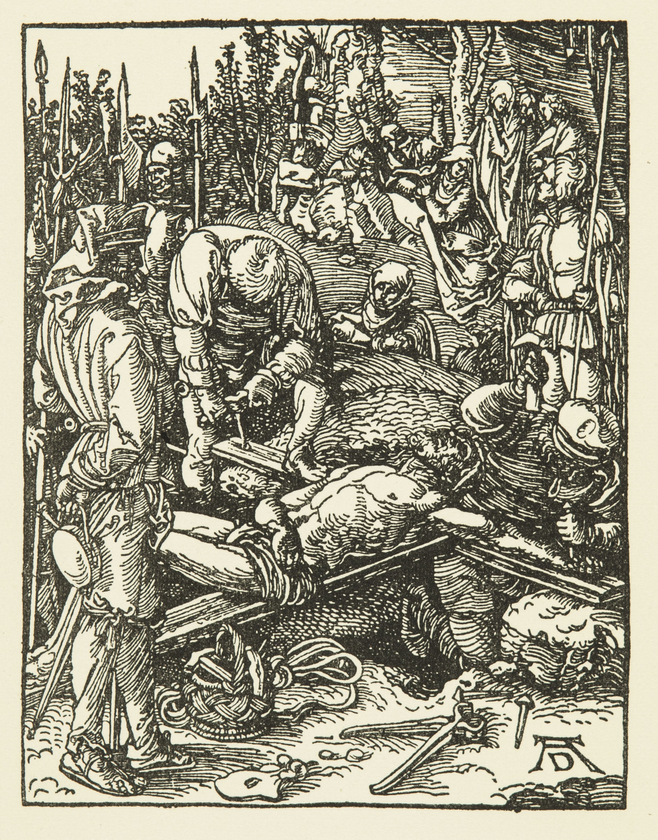 Christ nailed to the cross  - 2