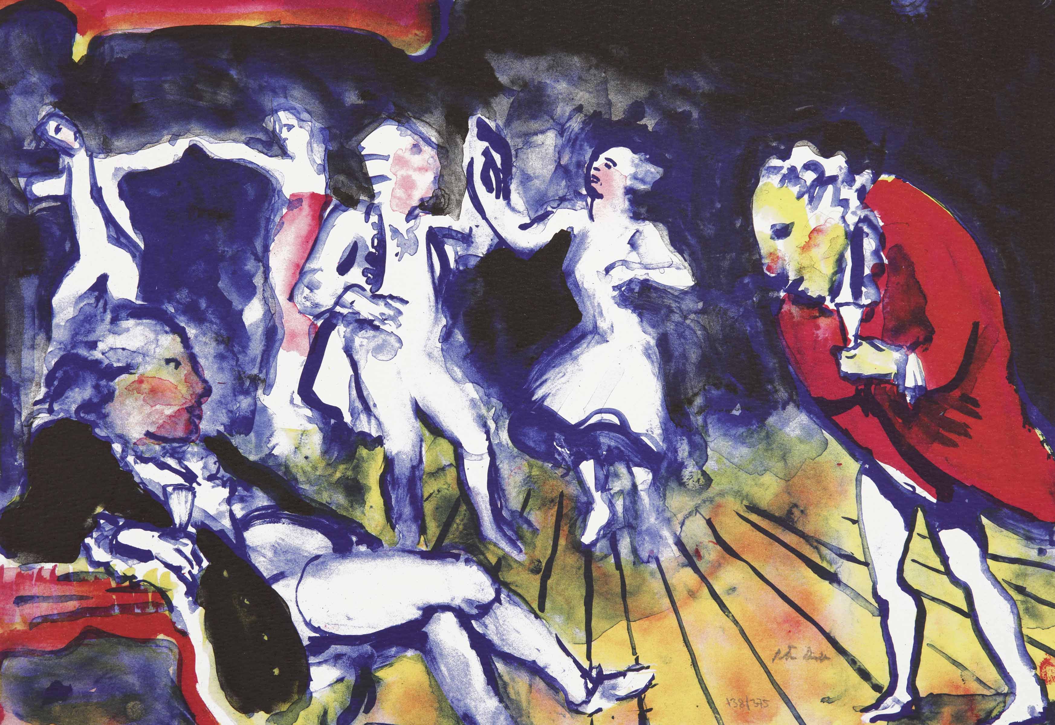 Minnesbild från Fredmans Epistlar - Grafik 1952-2008 - 2