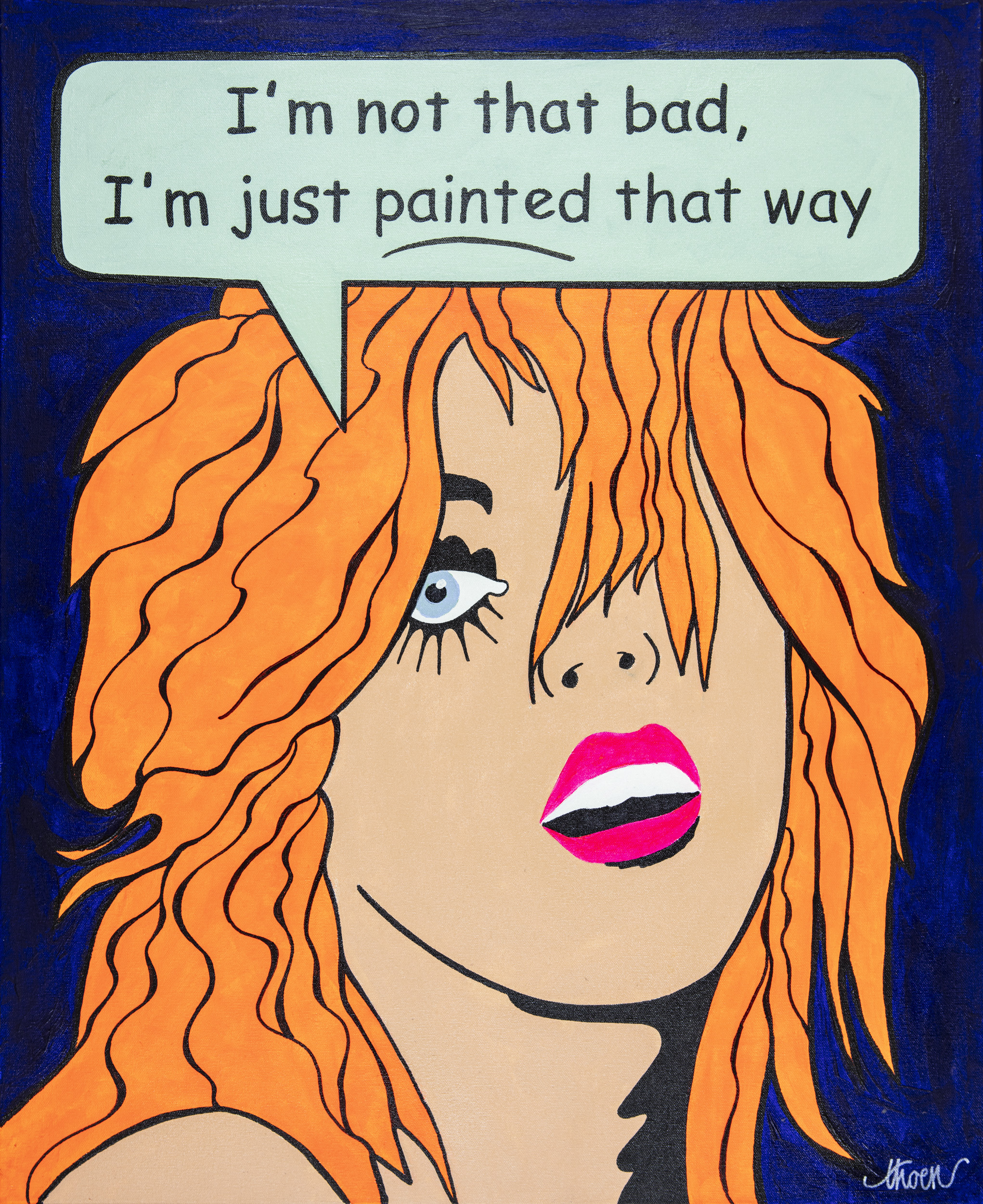 "Painted"
