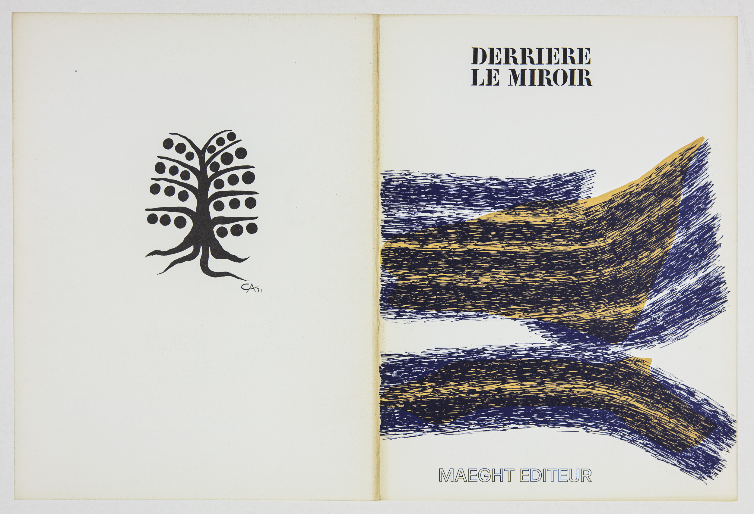 Derrière le miroir Nr 195 - Maeght Editeur - 2