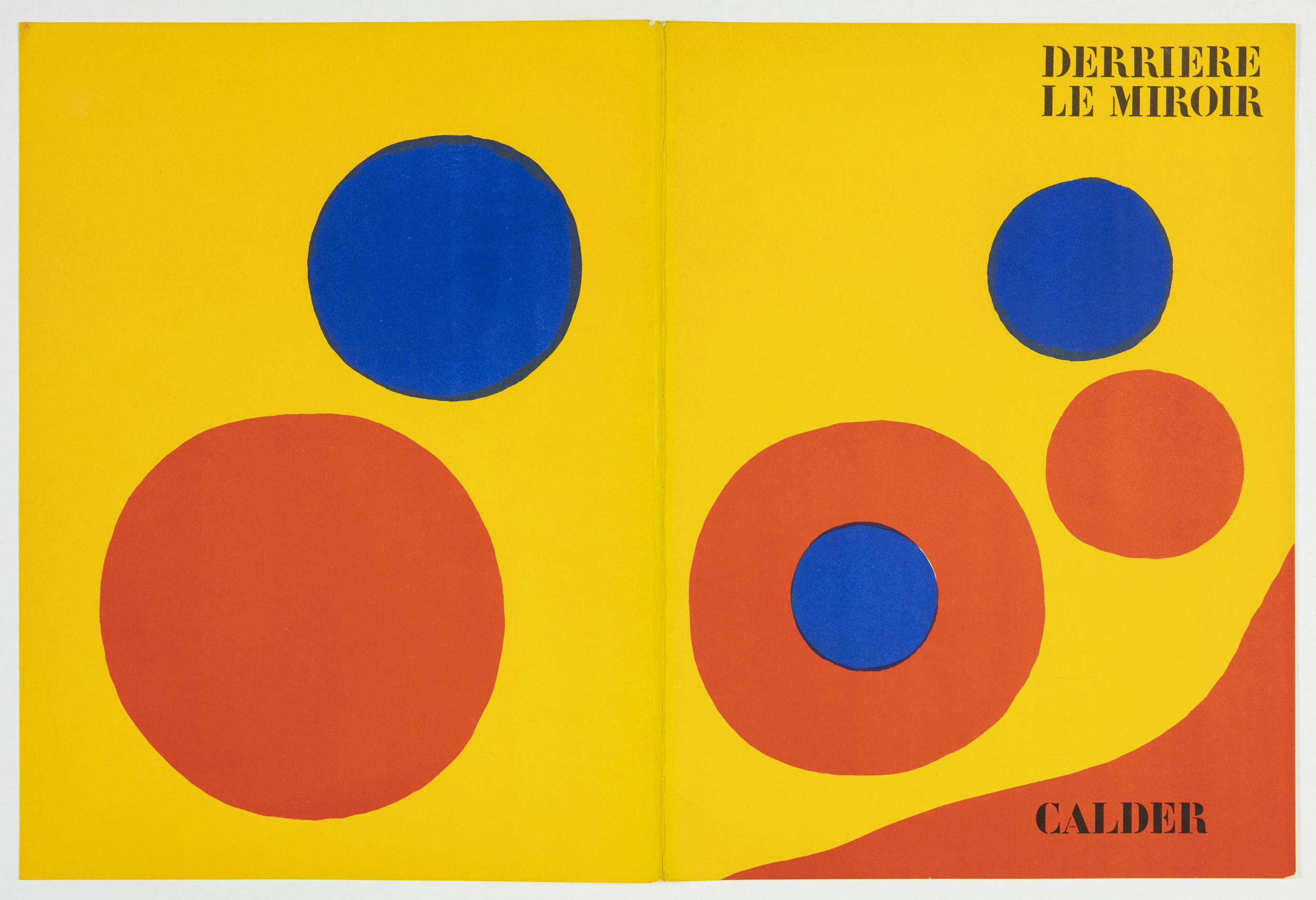 Derrière le miroir No. 201 - Calder - 2