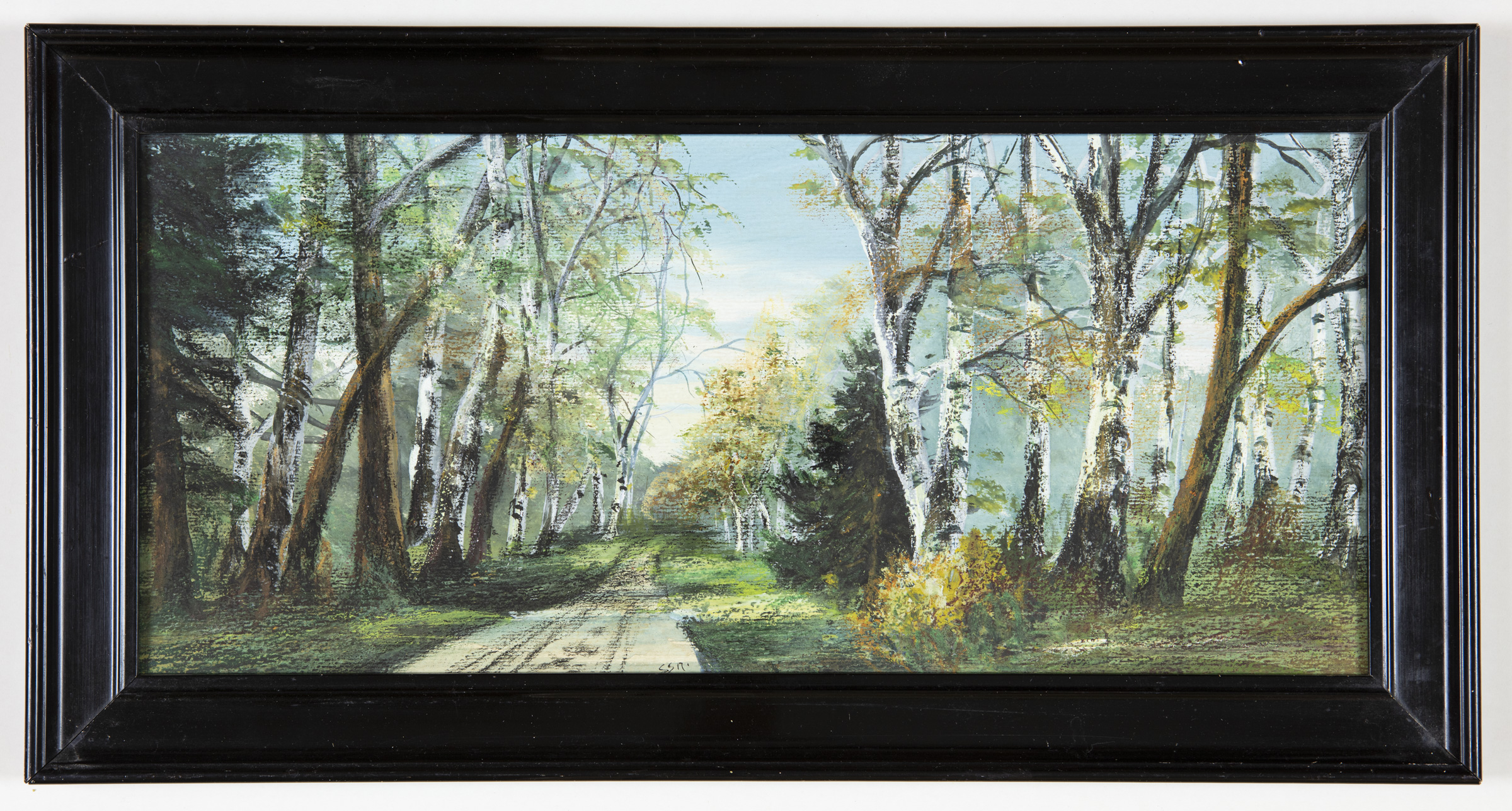 Birch forest - Mixed Media