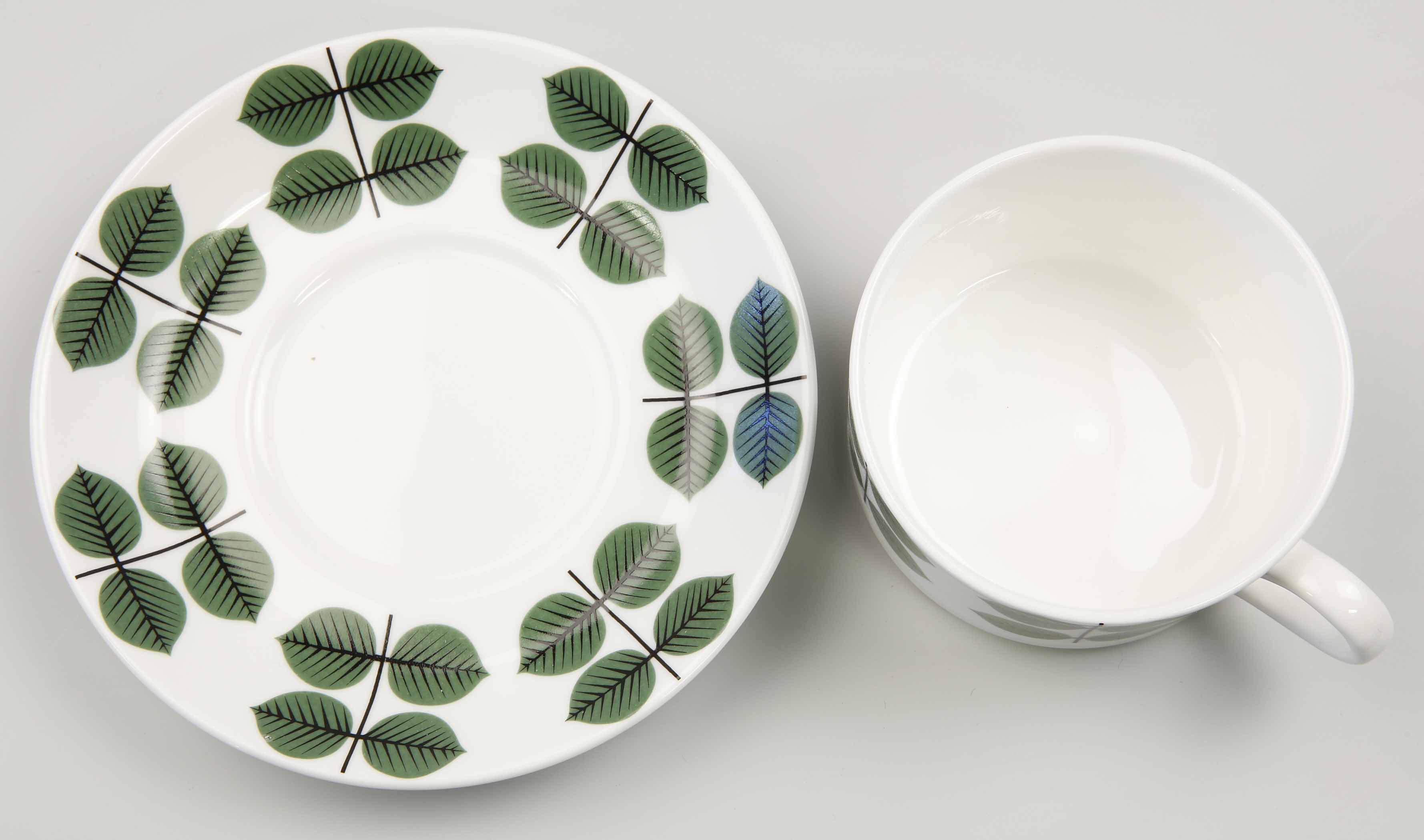 Berså - Coffee cup with saucer (new production) - 2