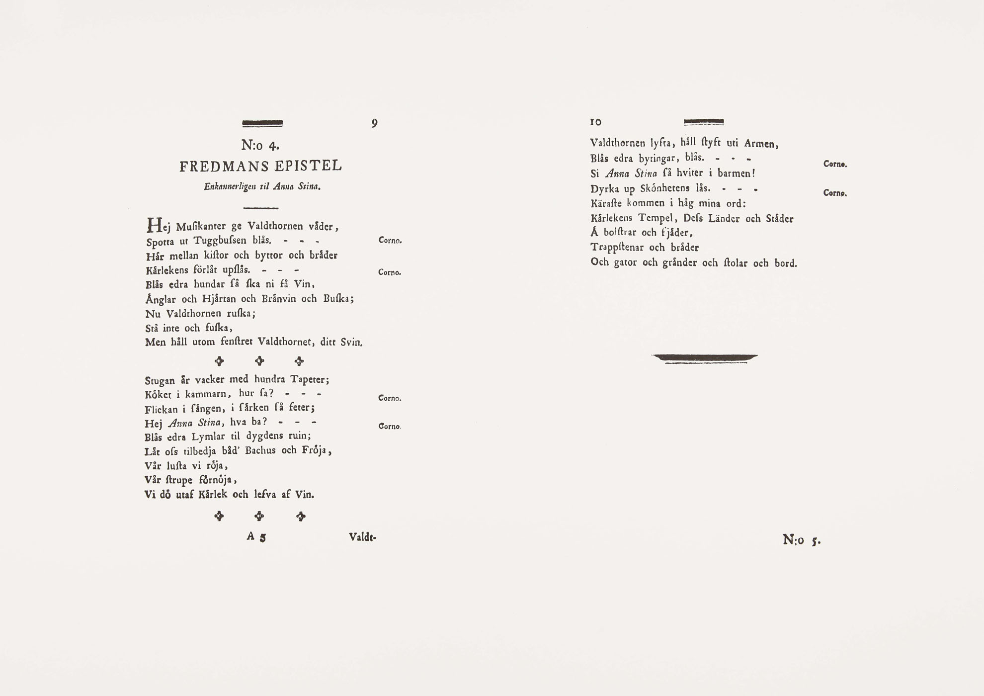 Epistle of Fredman no. 4 - 2