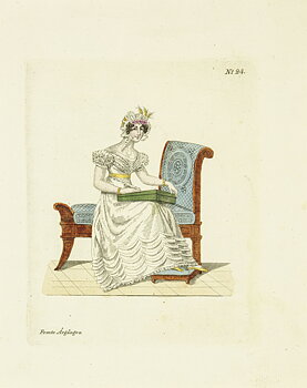 Mode-Costumer från Paris - 5:e Årgången Nr 24- 1822