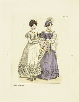 Mode-Costumer från Paris - 5:e Årgången Nr 44- 1823