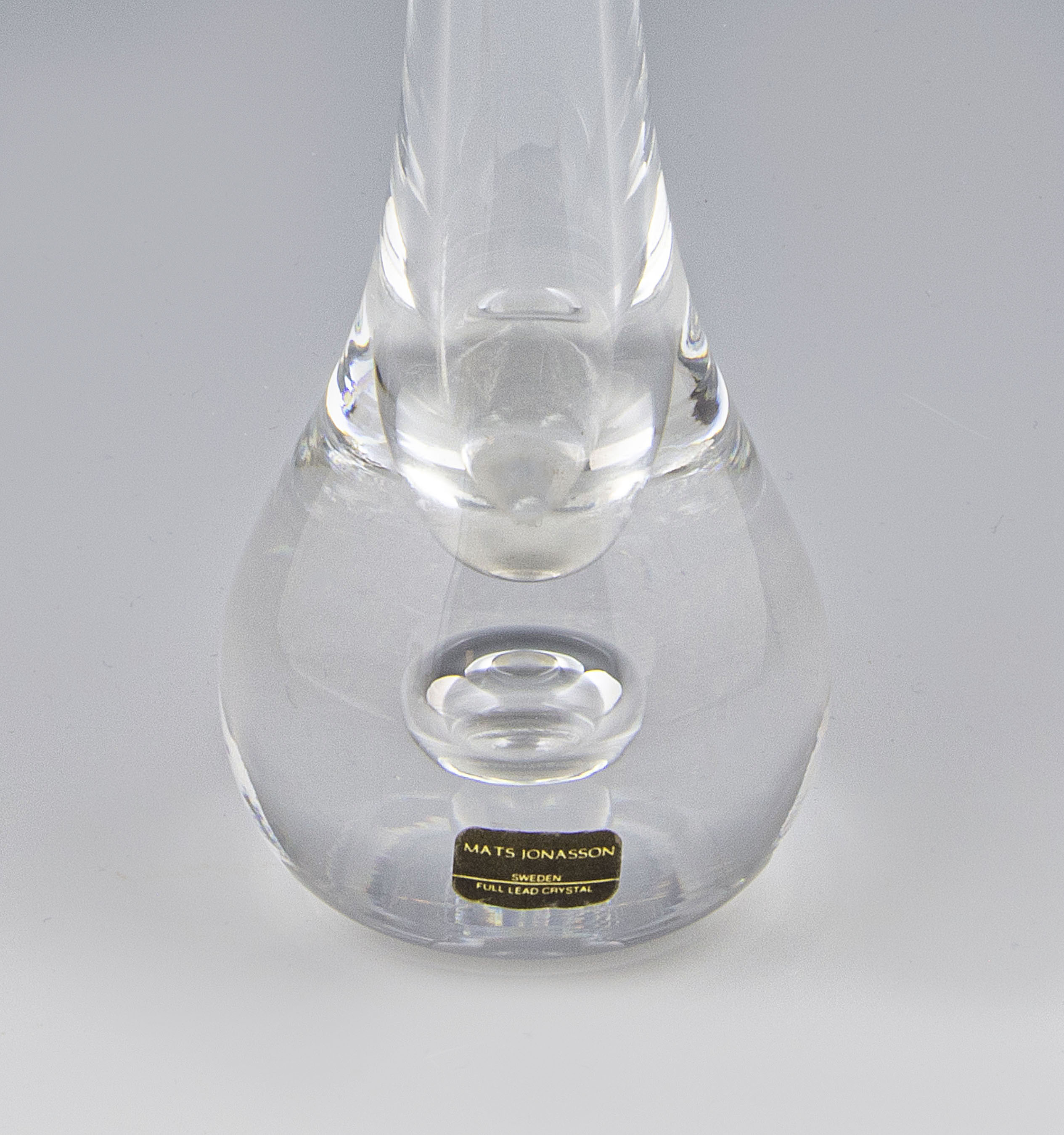 Kristallvas 4028 - Signerad - 3