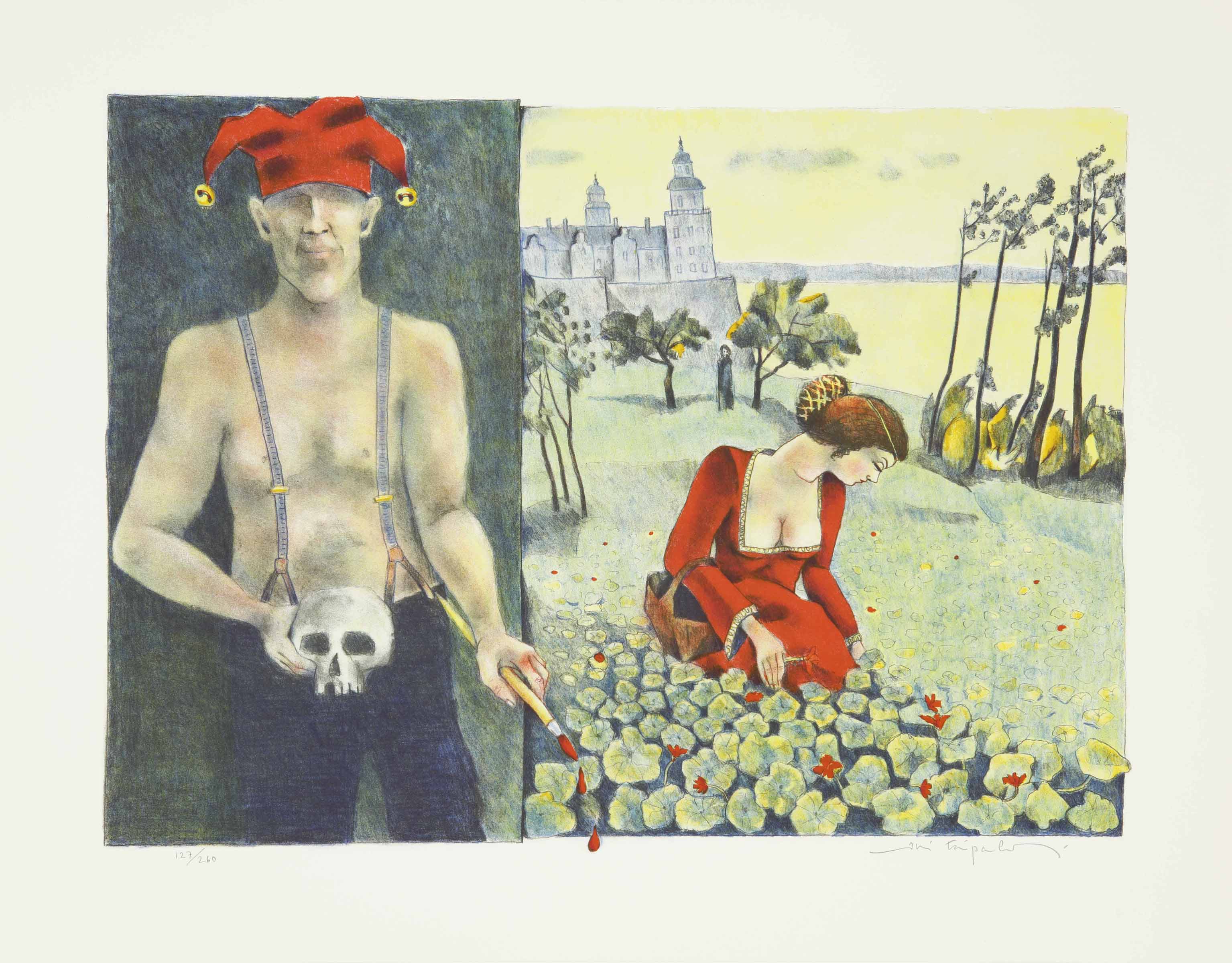 Ofelia plockar krasse - Hommage á Cornelis
