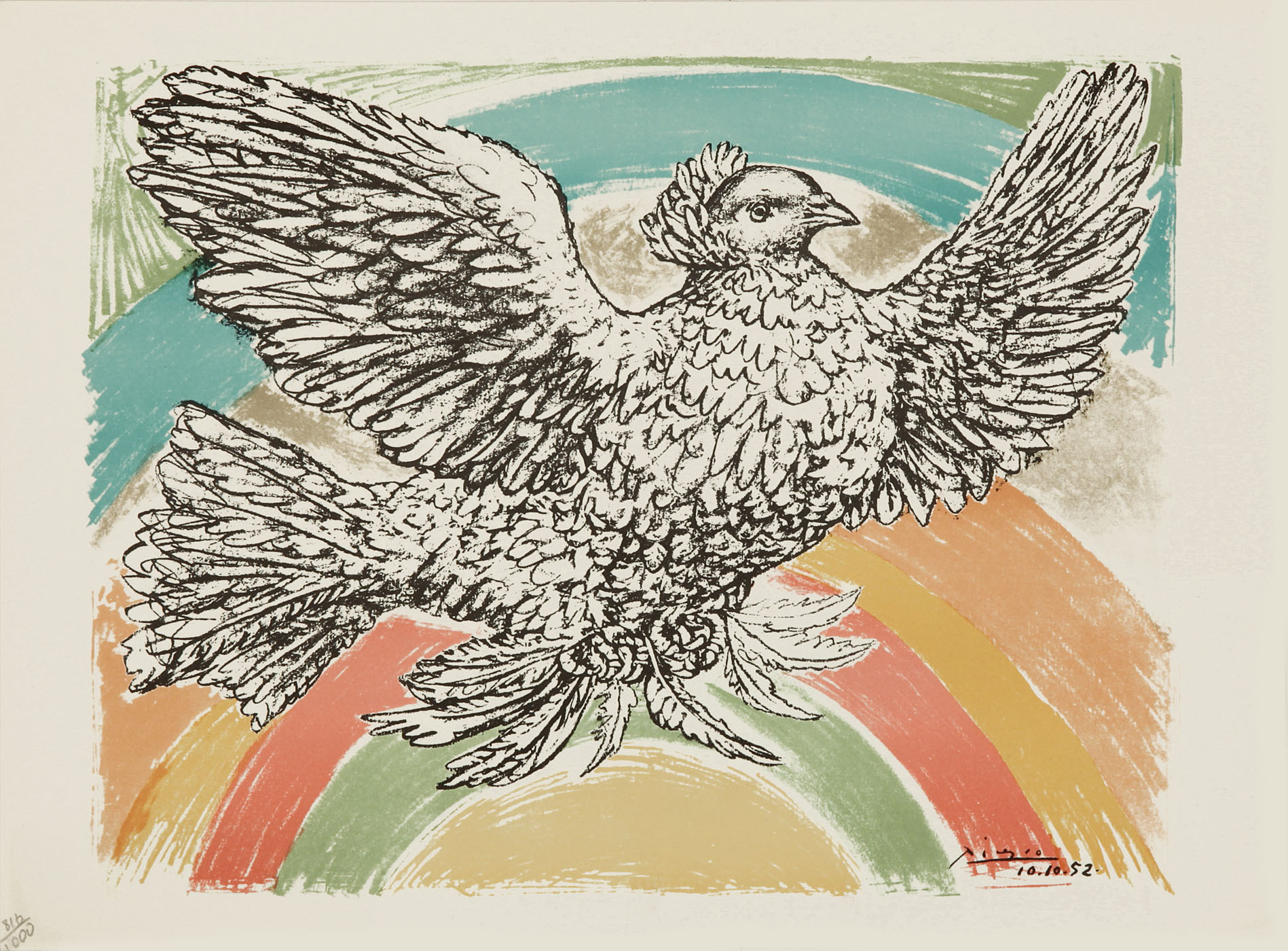 La Colombe à l'arc-en-ciel - Combat pour la paix