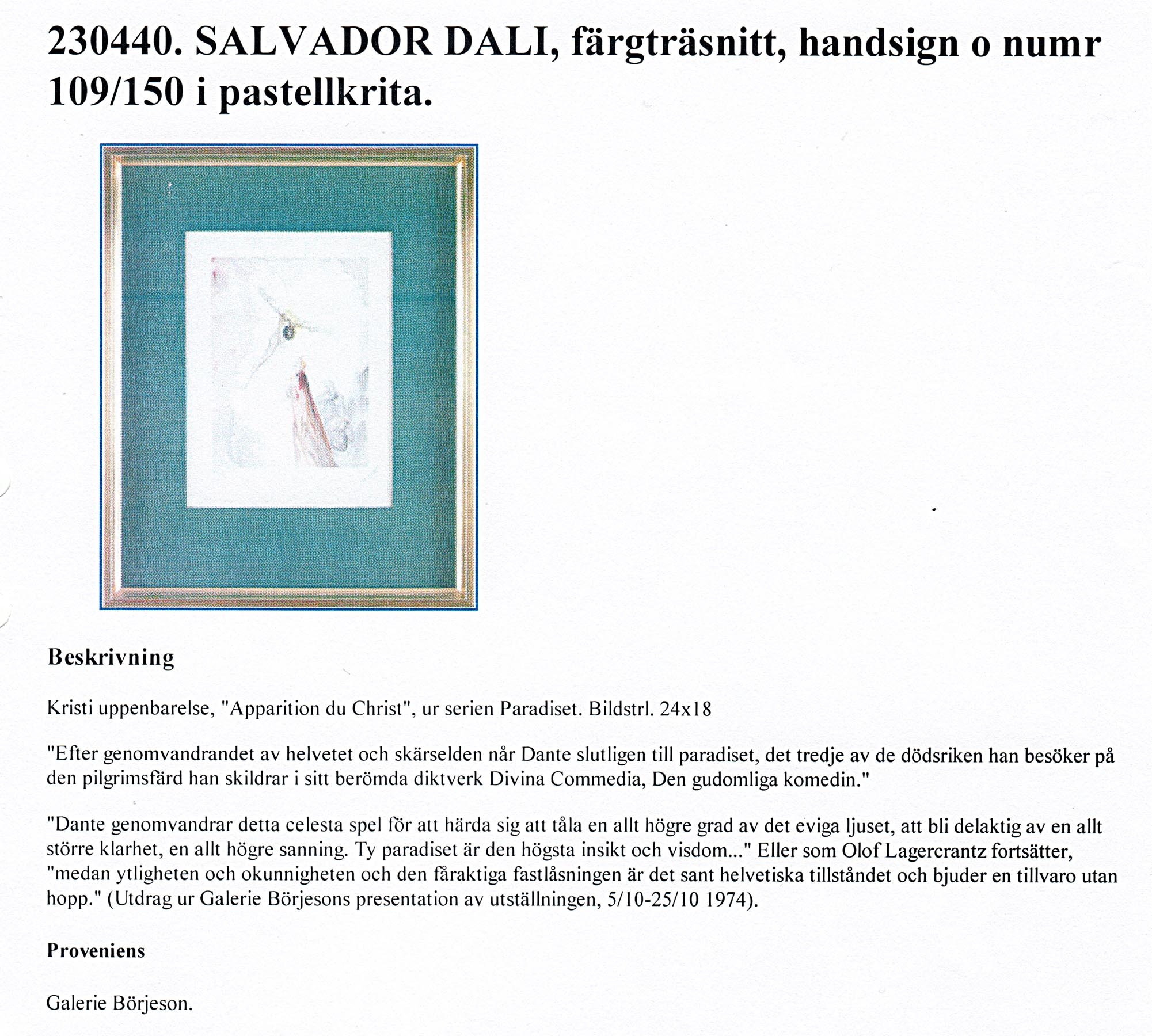 Paradise no. 14 - Christ´s Apparition - 6