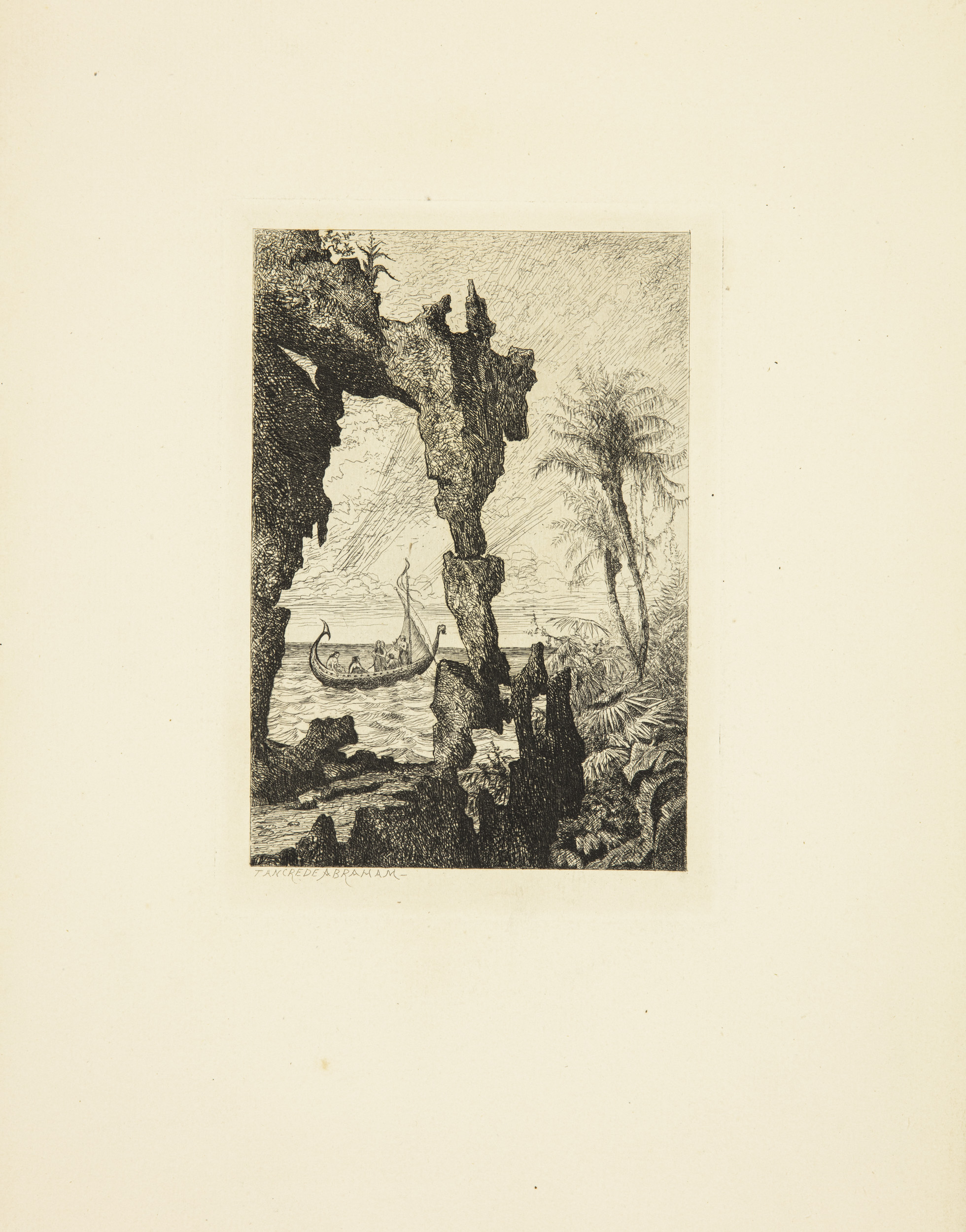 Etching - Le pays inconnu