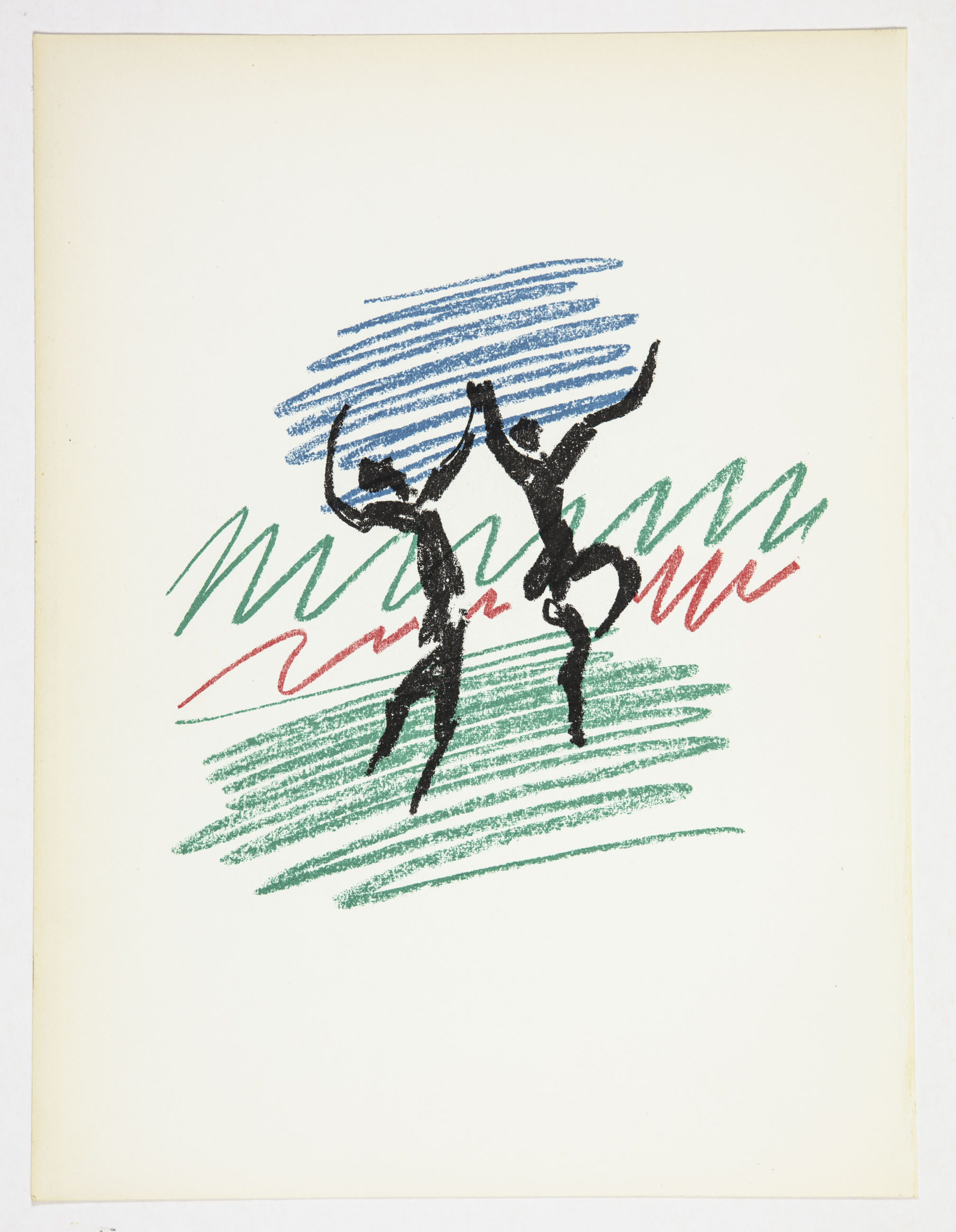 La Danse - frontespis från boken Picasso Lithographe III
