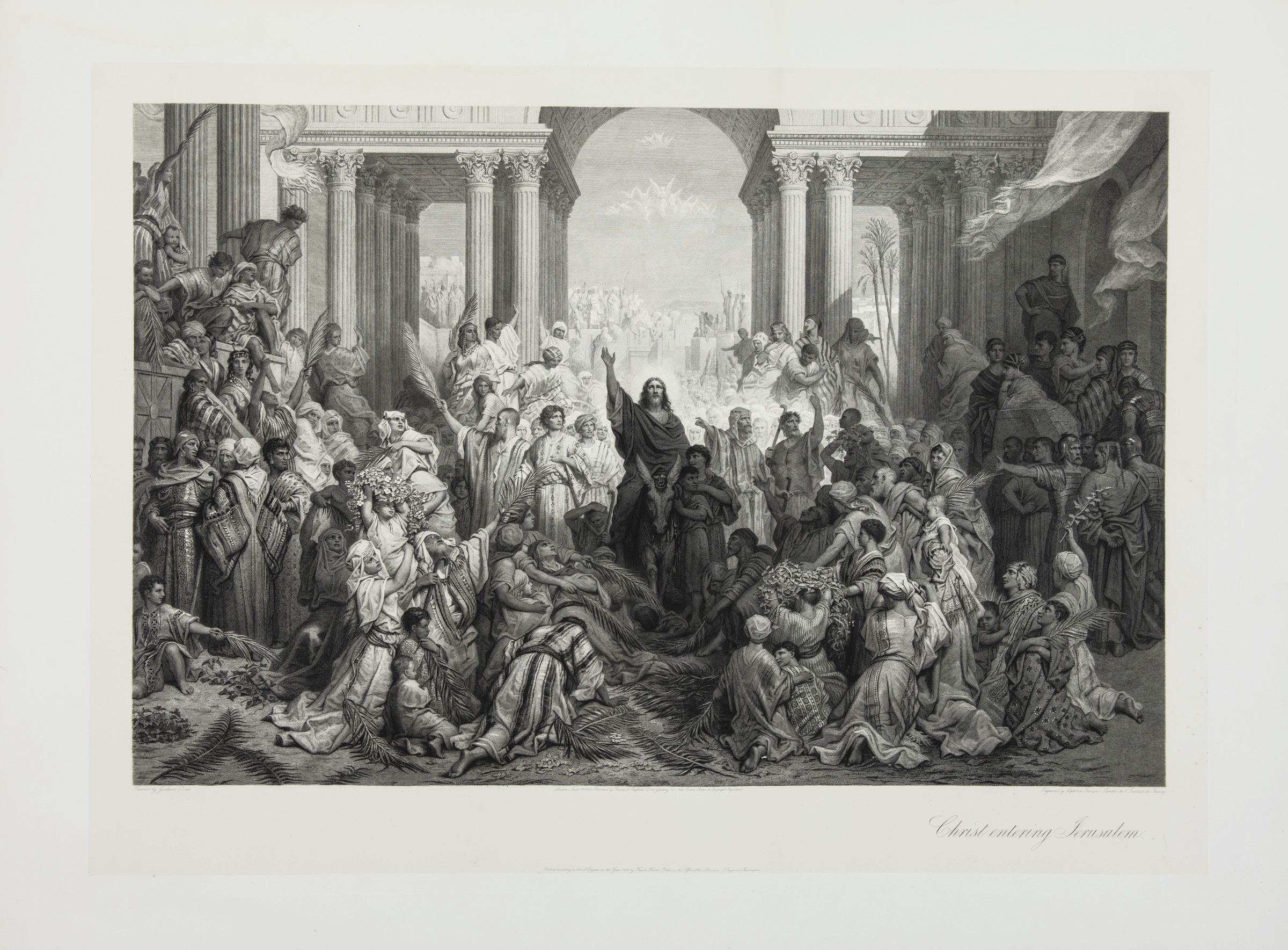 Christ entering Jerusalem