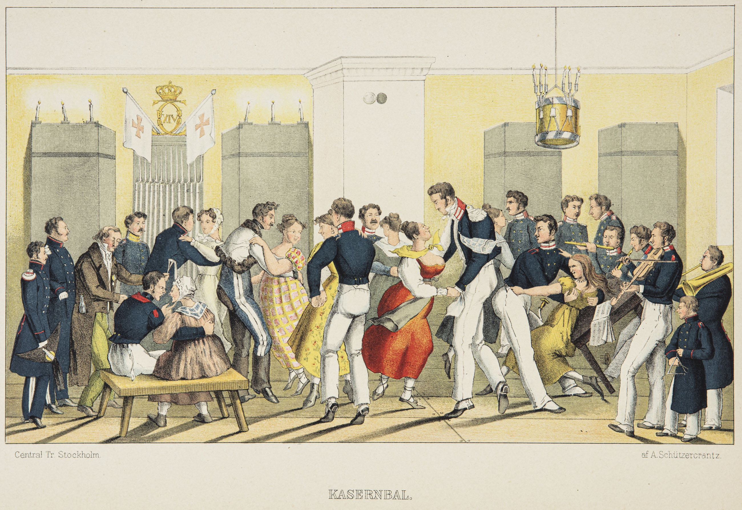 Barrack dance - Central Tr Stockholm - 2