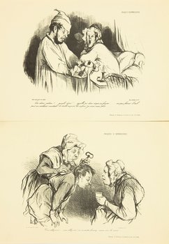 6 st Äldre reklambilder för Mediciner - F. Hoffman - La Roche & Co - Schweiz