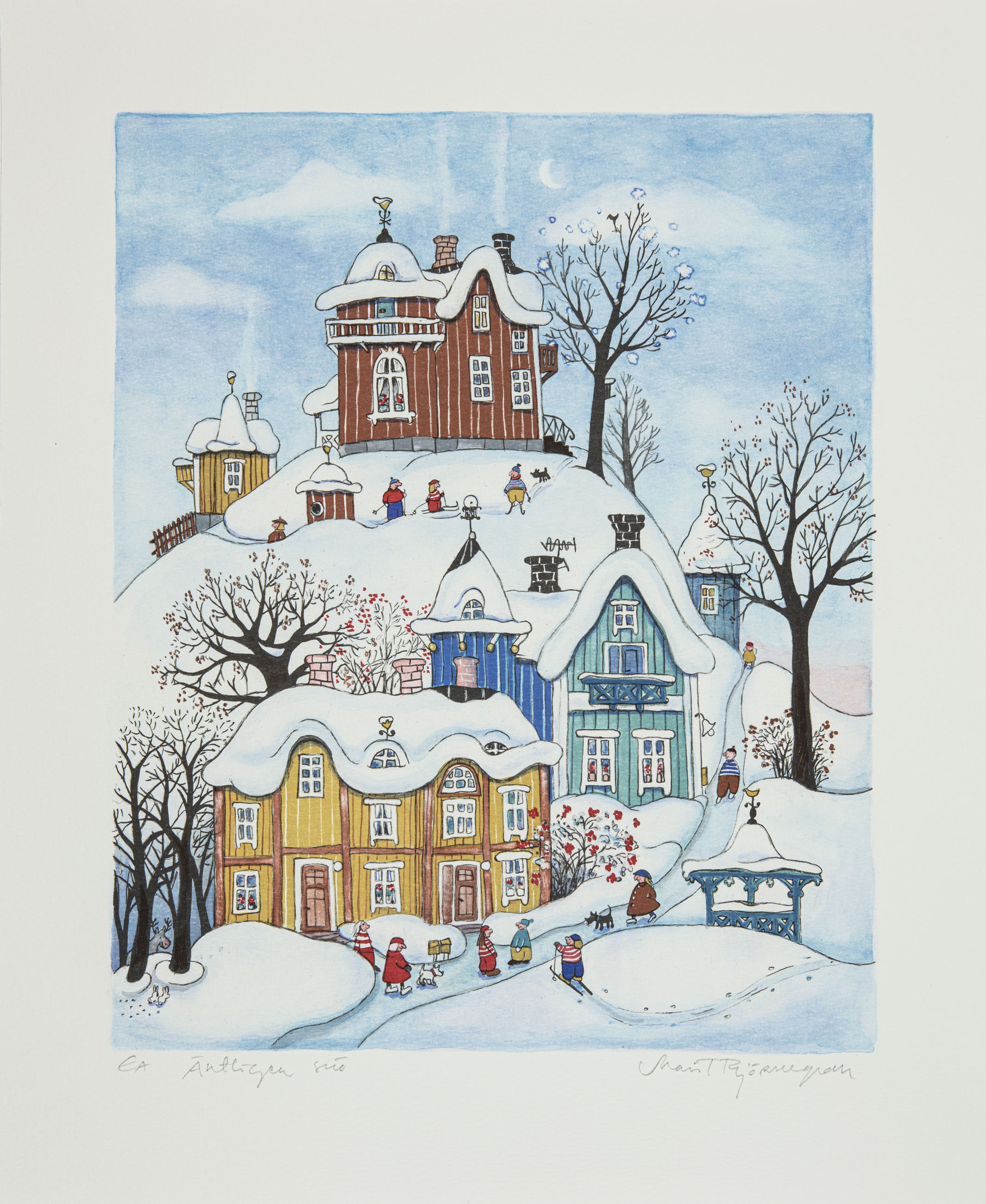 Äntligen Snö