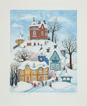 Äntligen Snö