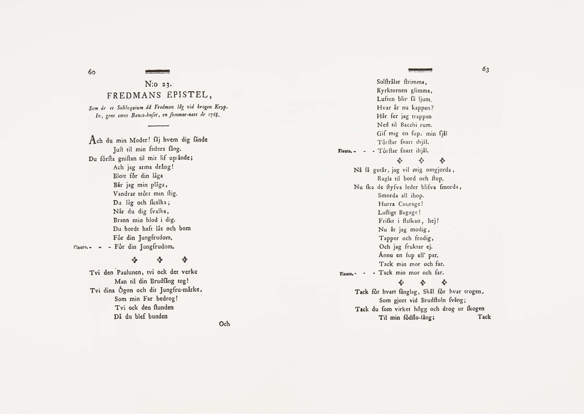 Epistle of Fredman no. 23 - 2