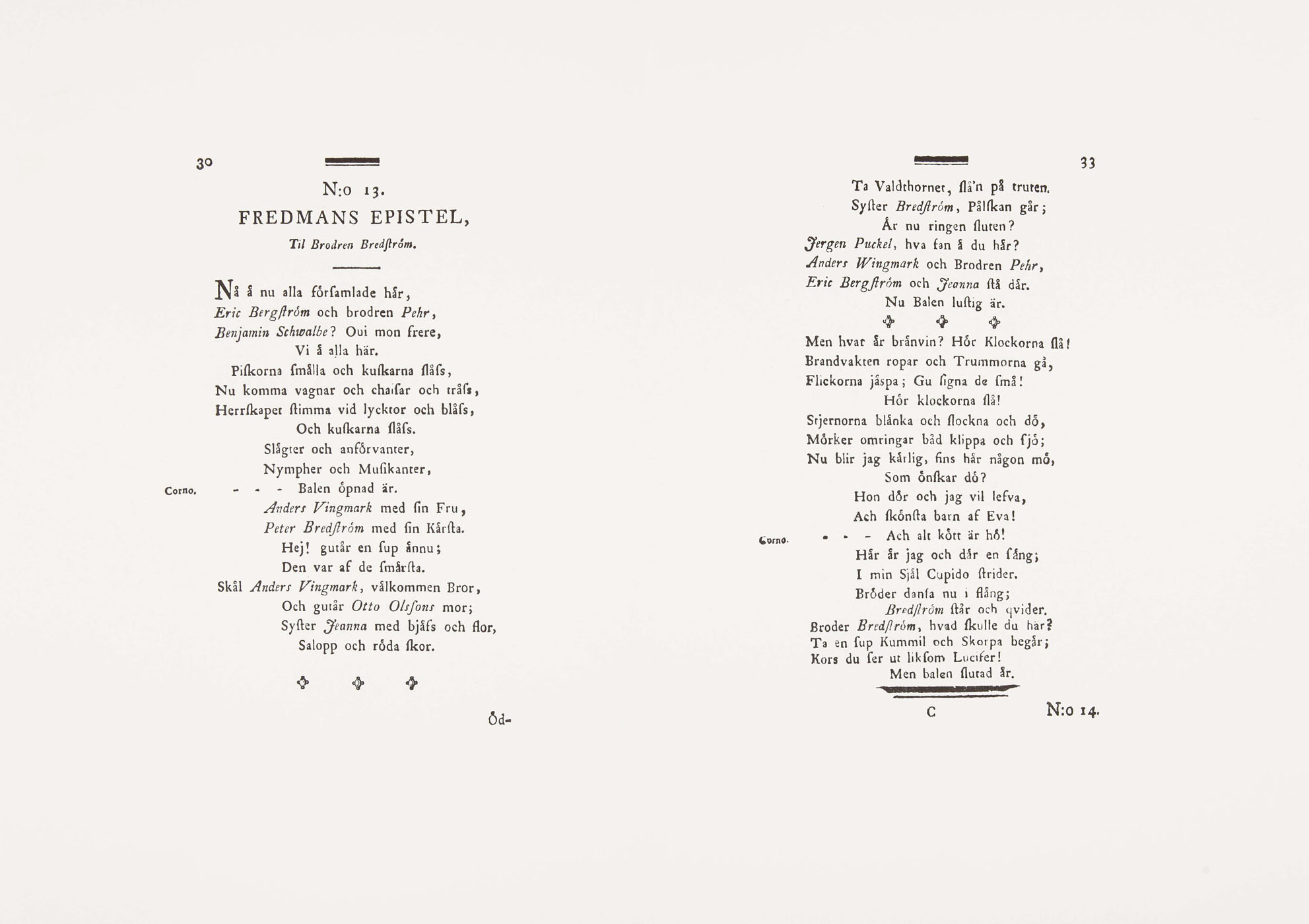 Epistle of Fredman no. 13 - 2