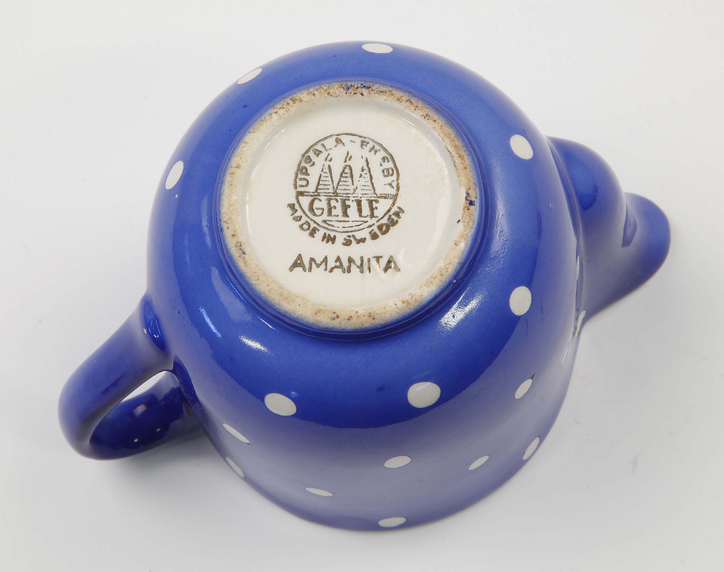 Amanita Blå - Gräddkanna - 4
