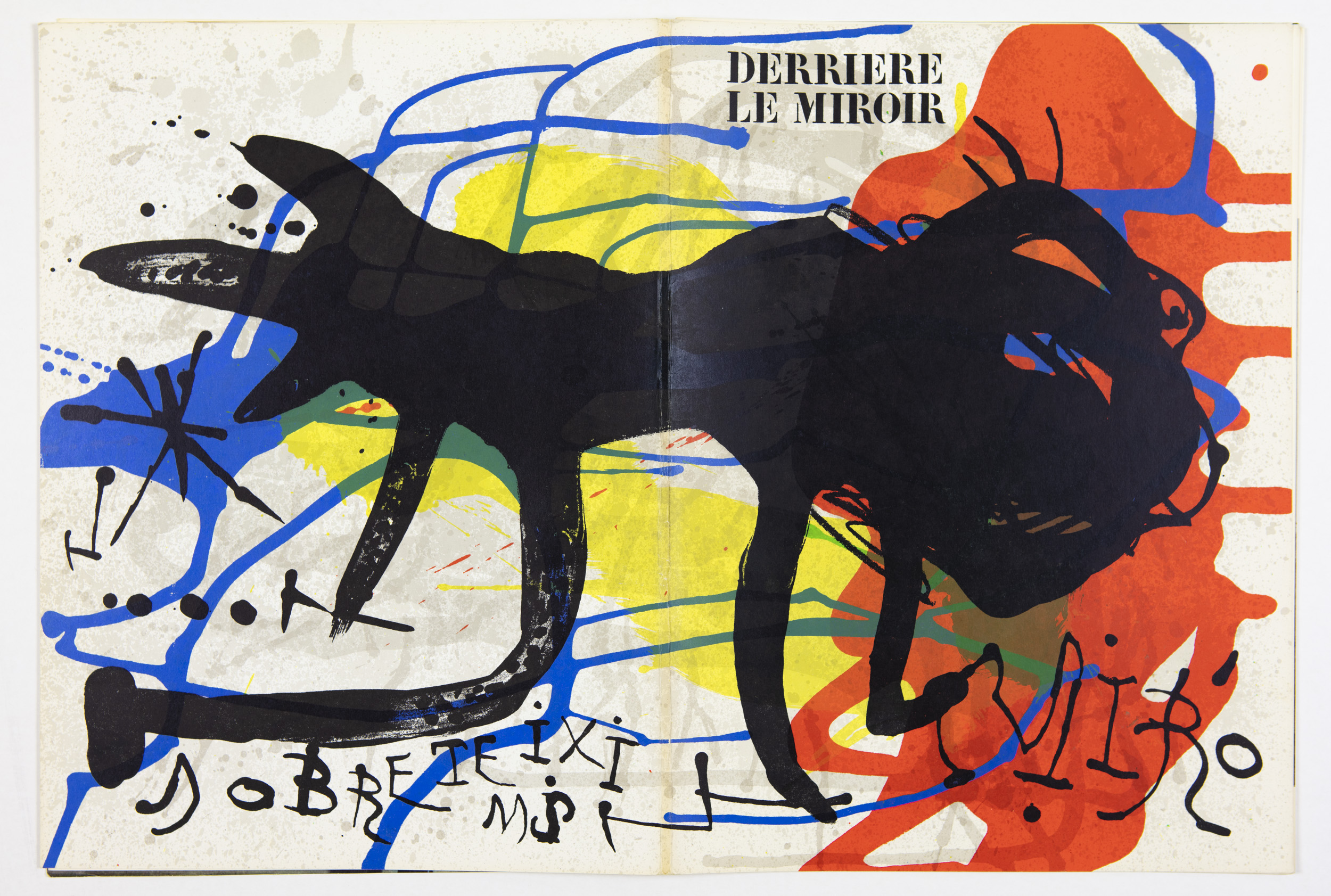 Derrière le miroir No 203 - Miró  - 2