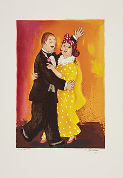 Couple dansant - Au revoir le vingtième siècle