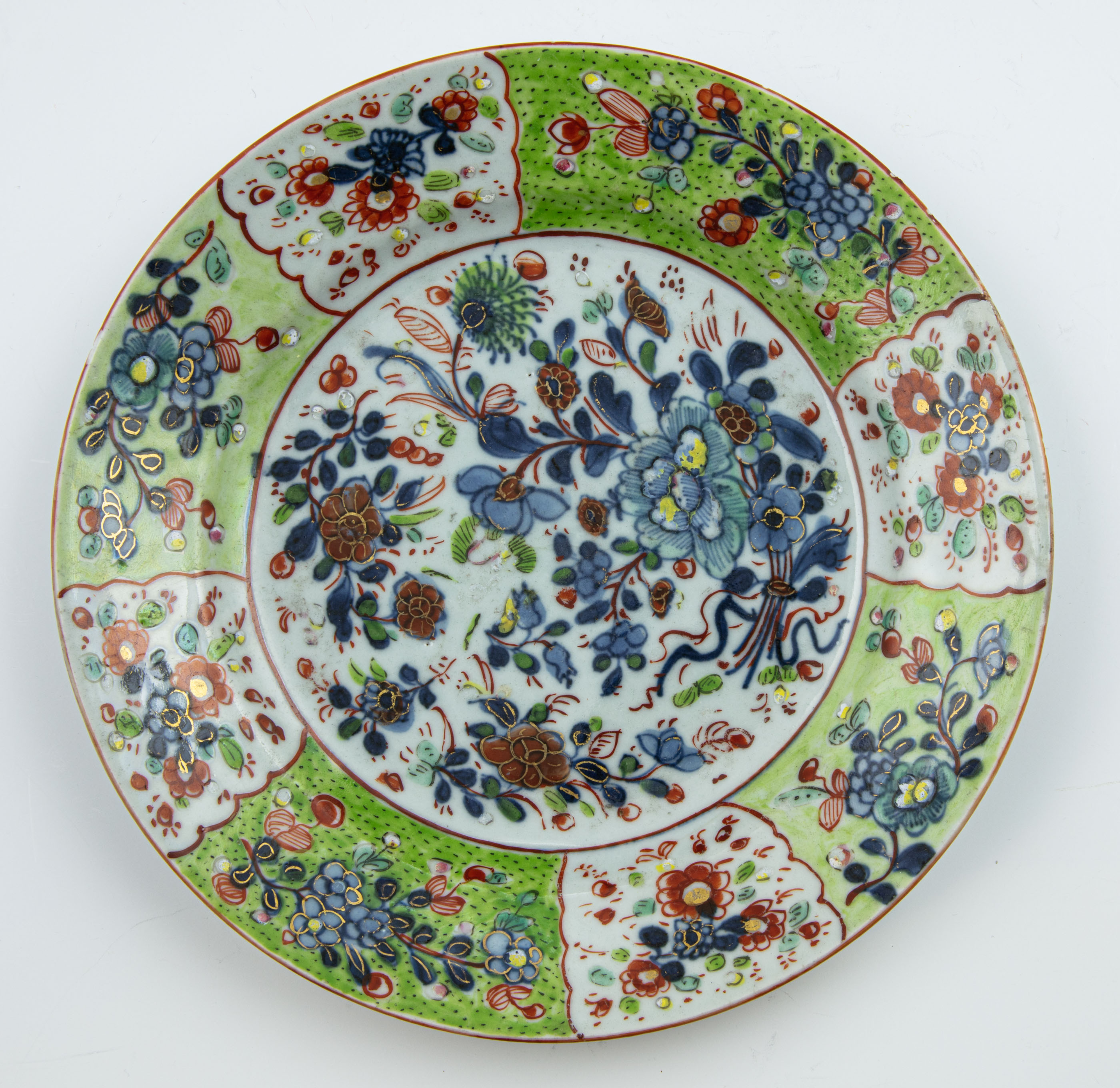 Plate - China - Famille Rose