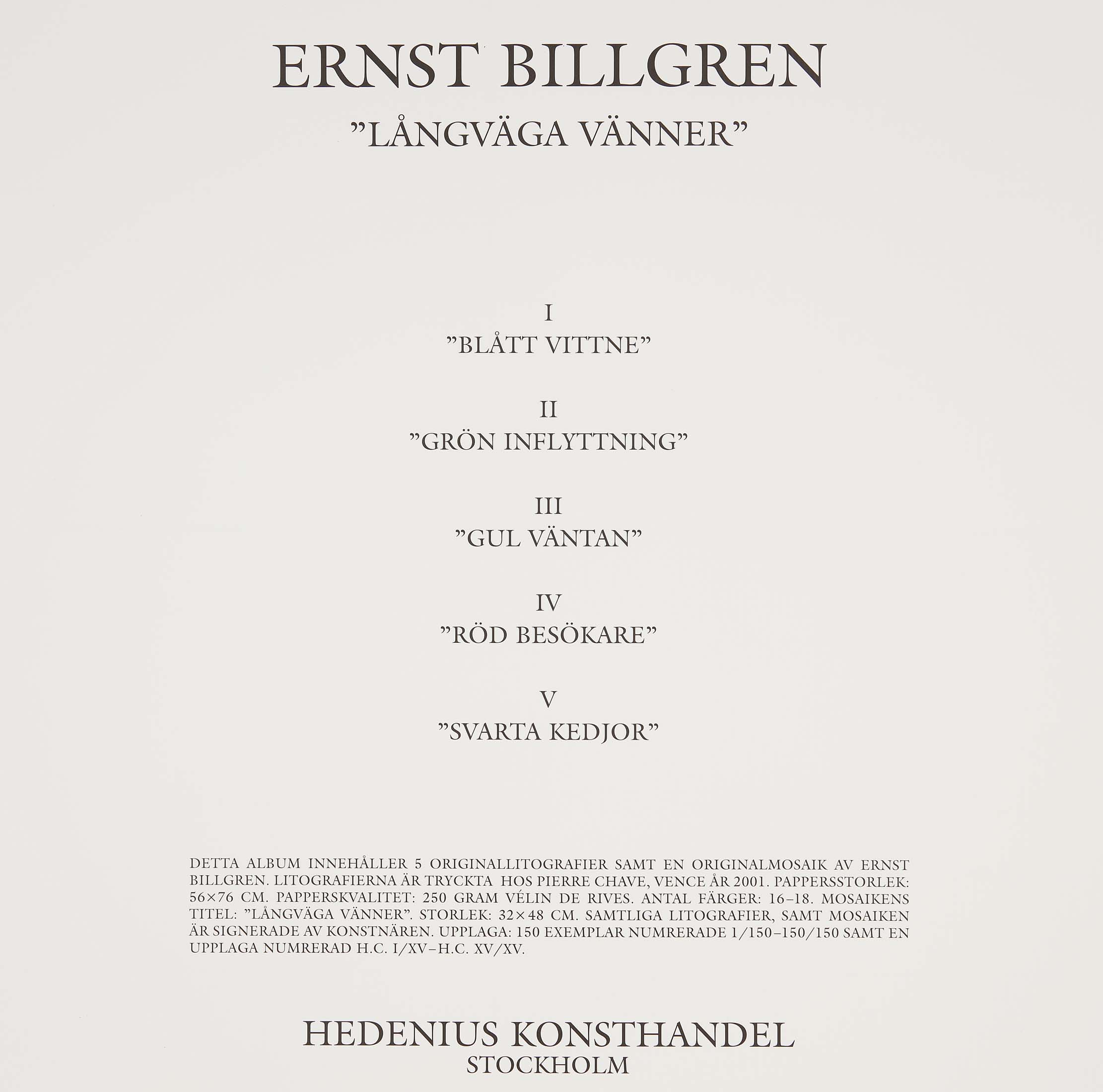 Blått vittne - Långväga vänner - 2