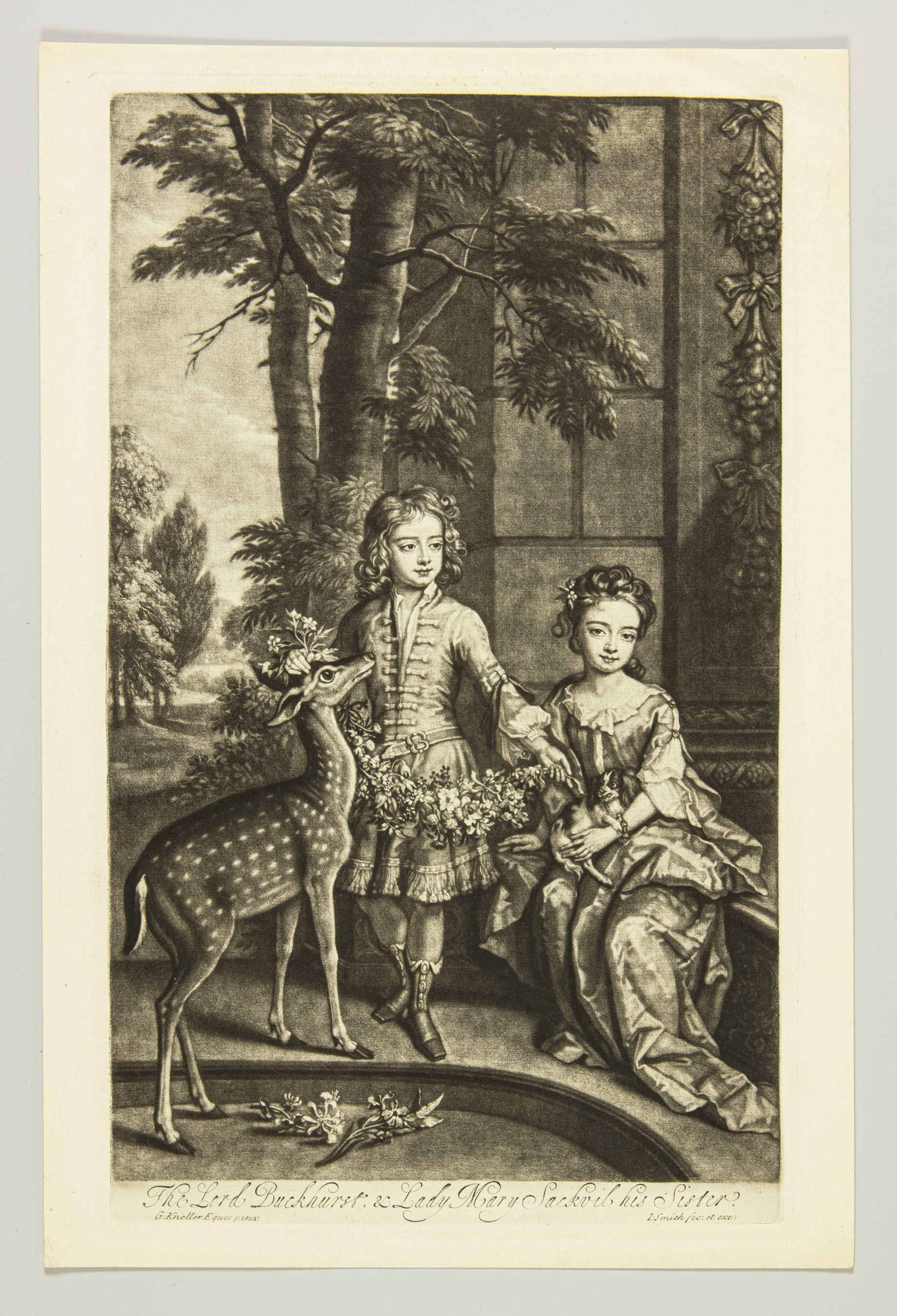 The Lord Buckhurst, & Lady Mary Sackvil his Sister