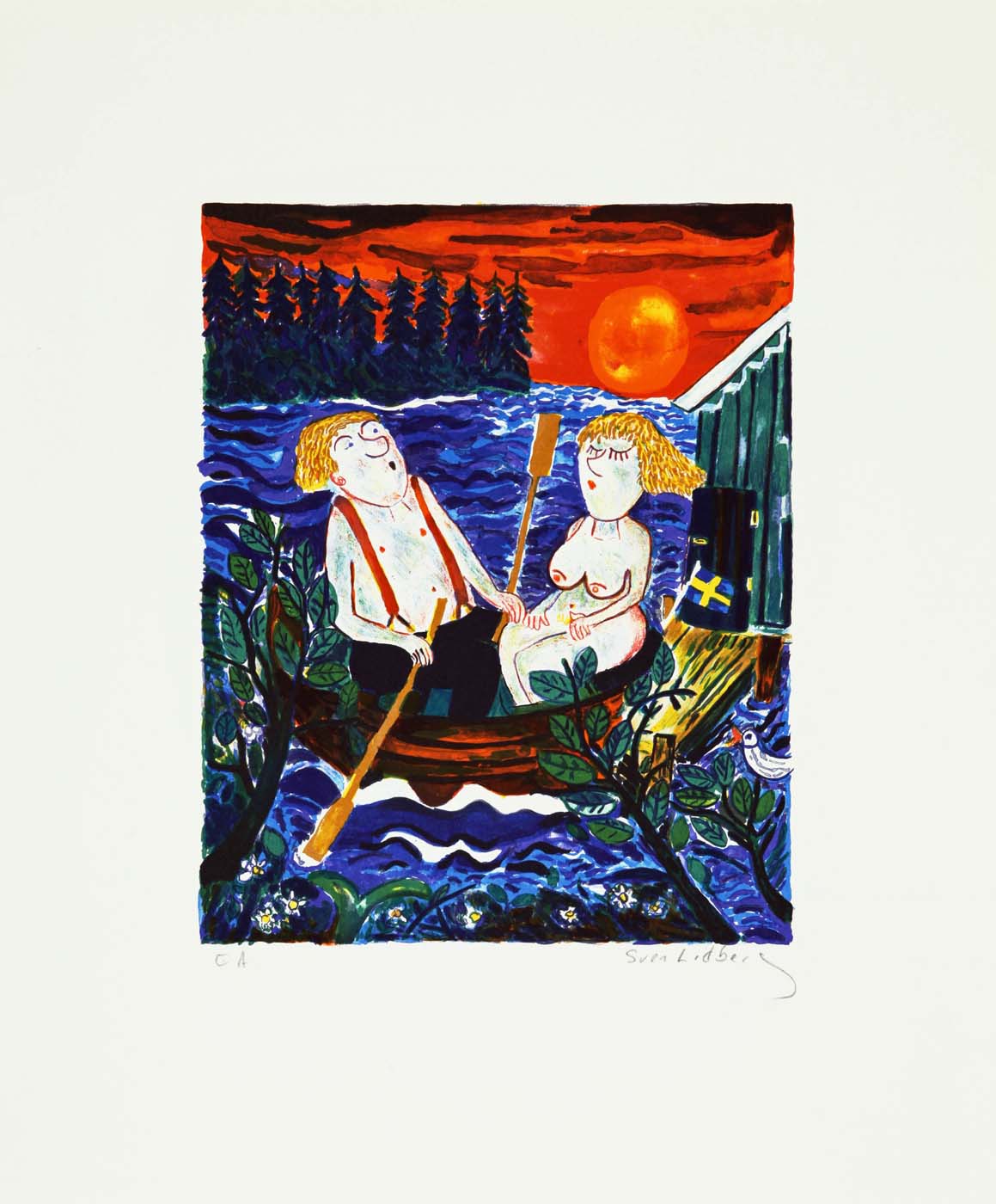 Solnedgången
