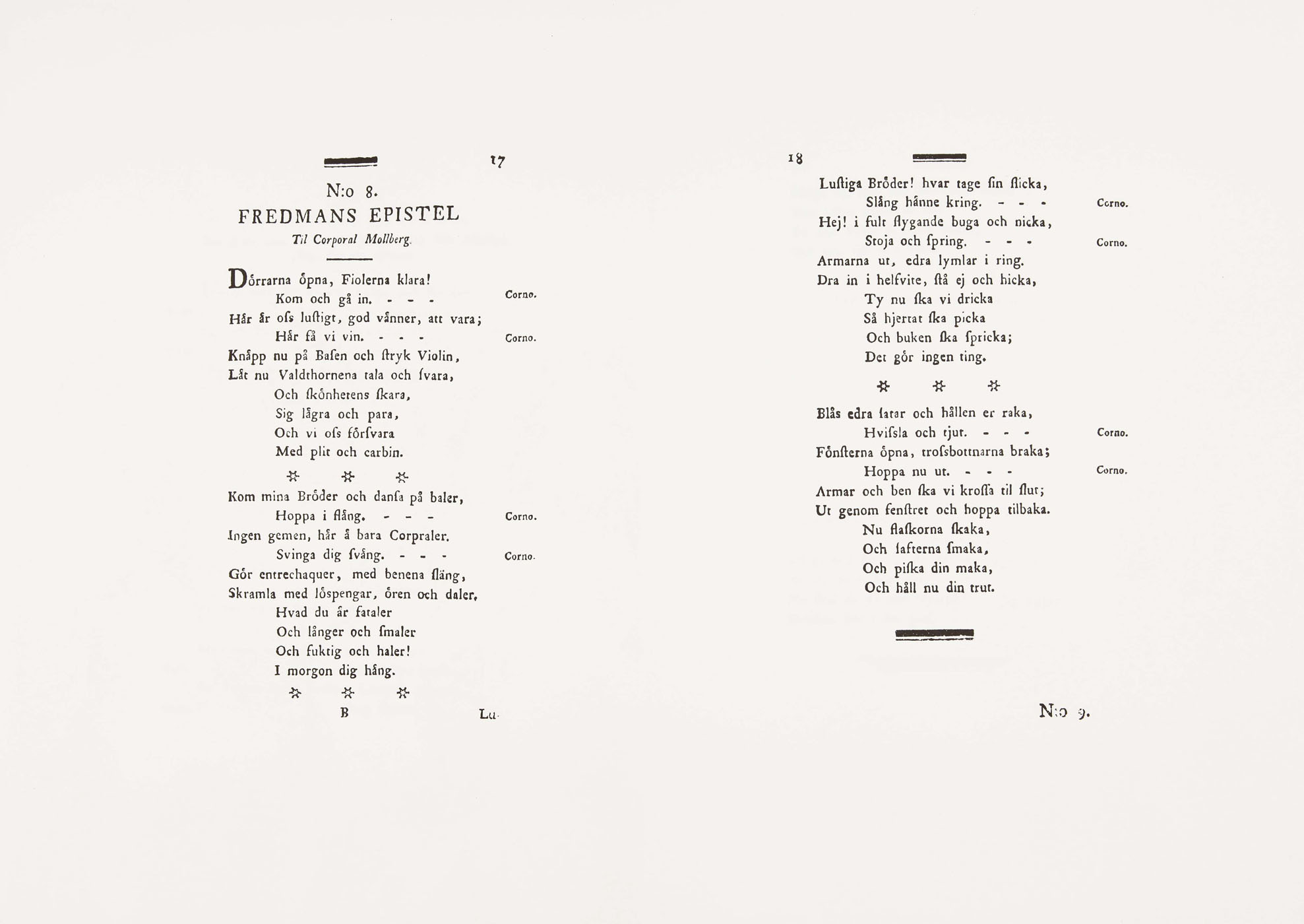 Epistle of Fredman no. 8 - 2