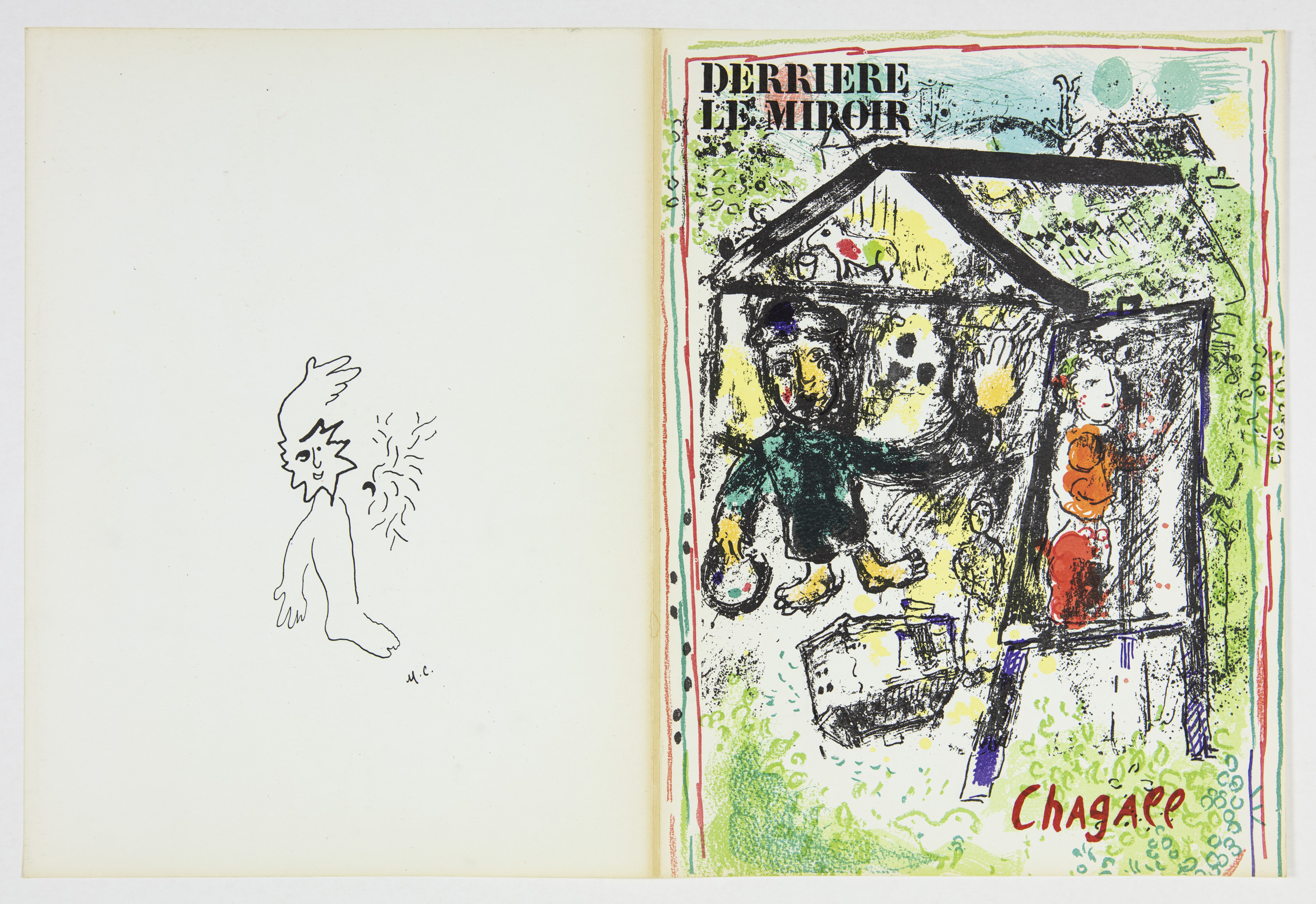 Derrière le miroir Nr. 182 - Chagall - 2