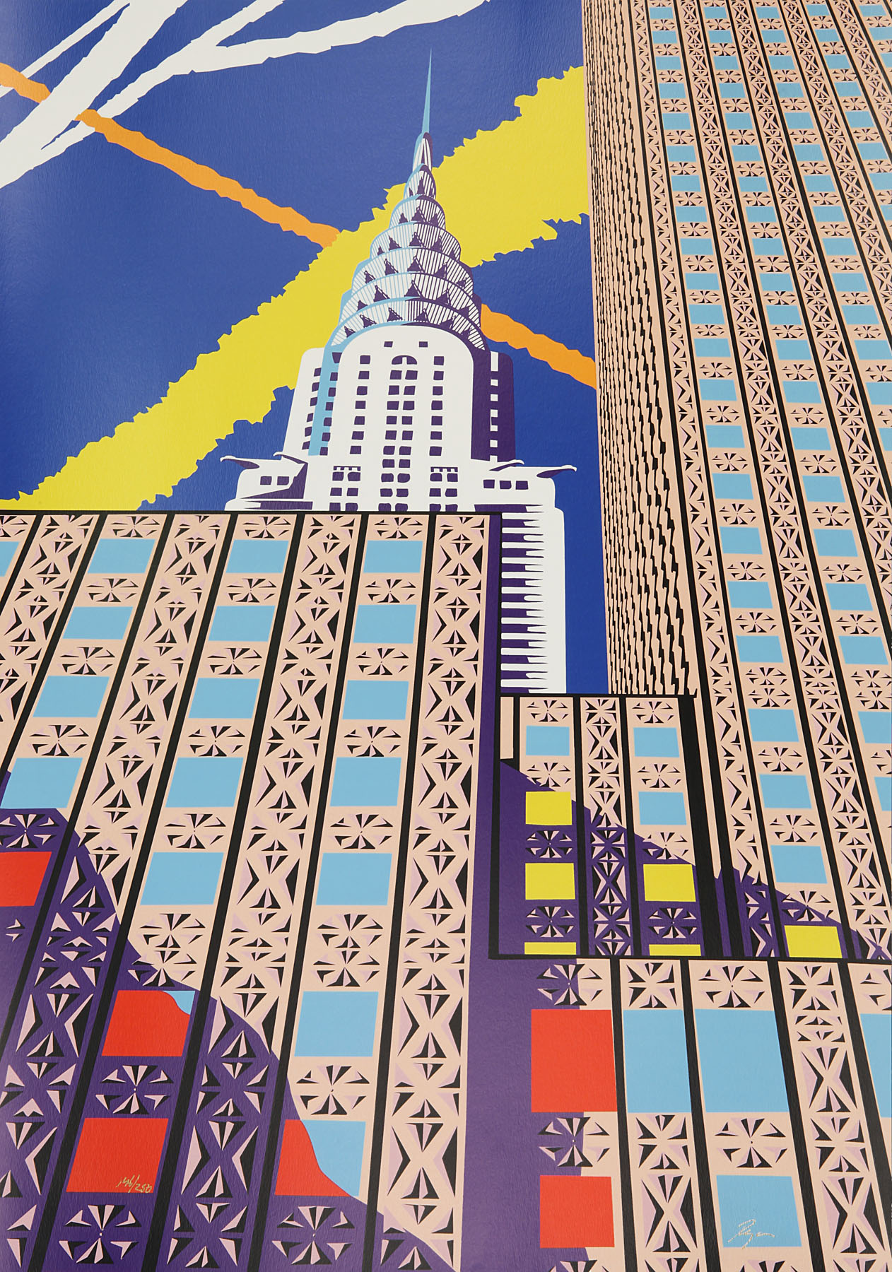 Patterns and Chrysler - The Manhattan Art Portfolio