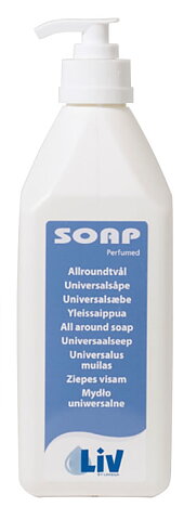 Soap 15x600ml - Mildy perfumed allround soap 4 in 1, 15x600ml