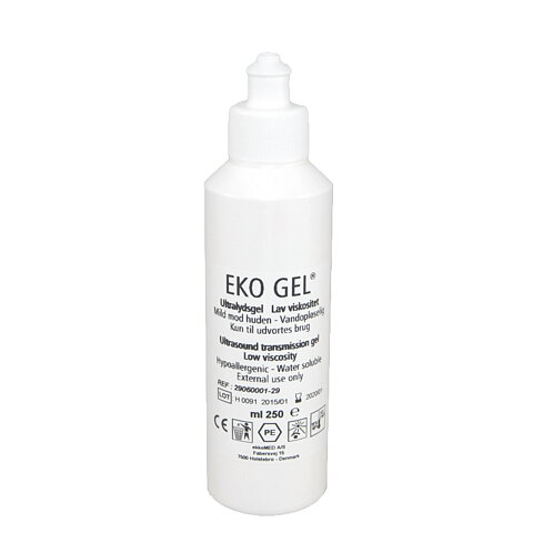 Ultraljudsgel 250ml - Låg viskositet 