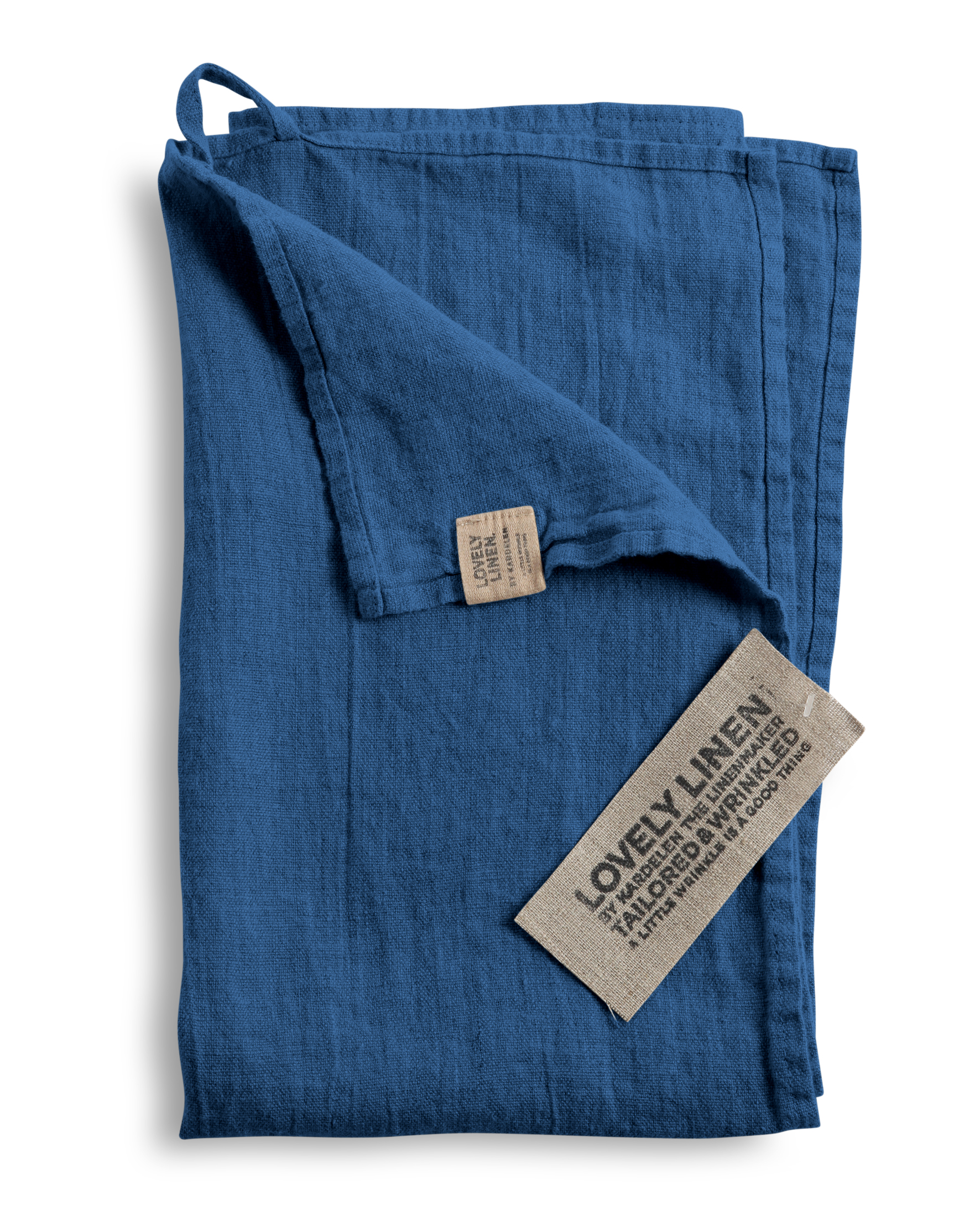 Dusty Blue Linen Kitchen Towel – March6teen