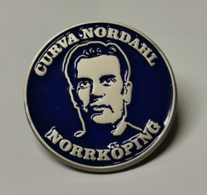 Curva Nordahl - Metall Pin