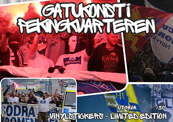 Gatukonst i Pekingkvarteren, vol. 1 + vol. 2 - vinylstickers.