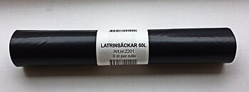Latrinsäckar 60L 8st