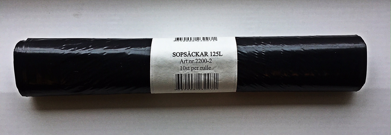 Sopsäckar 125L 10st