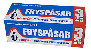 Pingvin Fryspåsar 3L, 40st