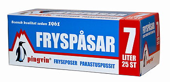 Pingvin Fryspåsar 7L, 25st