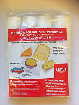 Status Vakuumrulle 20cm x 3m 4-pack 100/130my