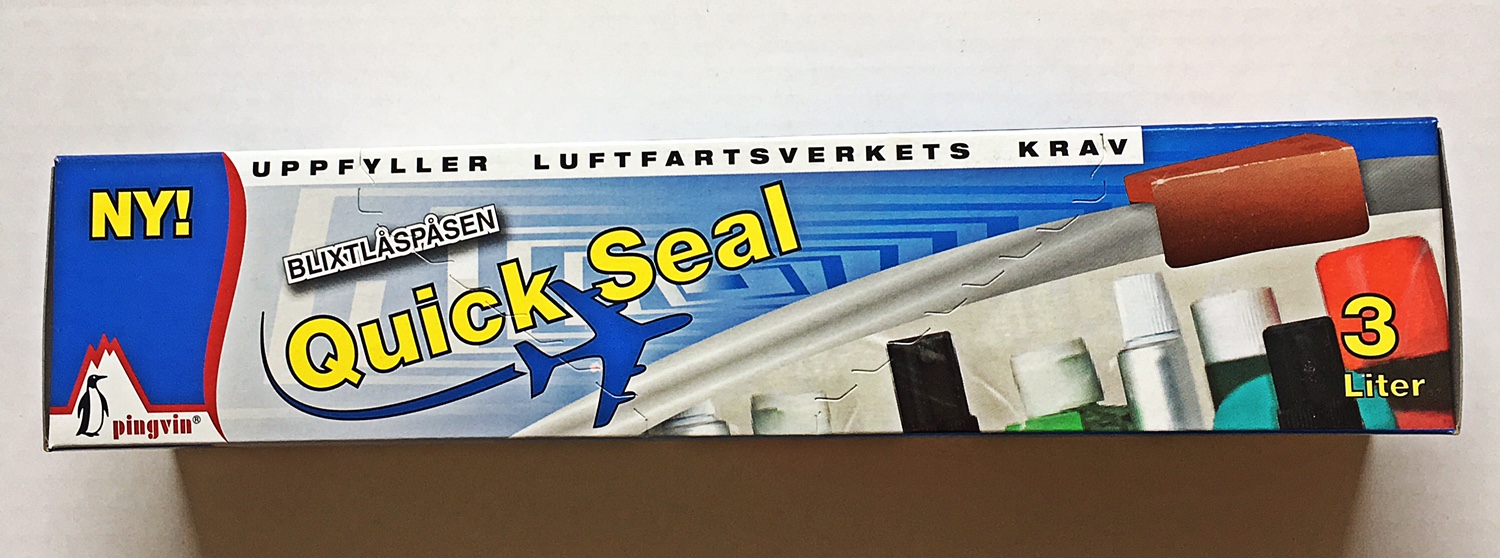 Pingvin Quick-Seal påse 3L 8st