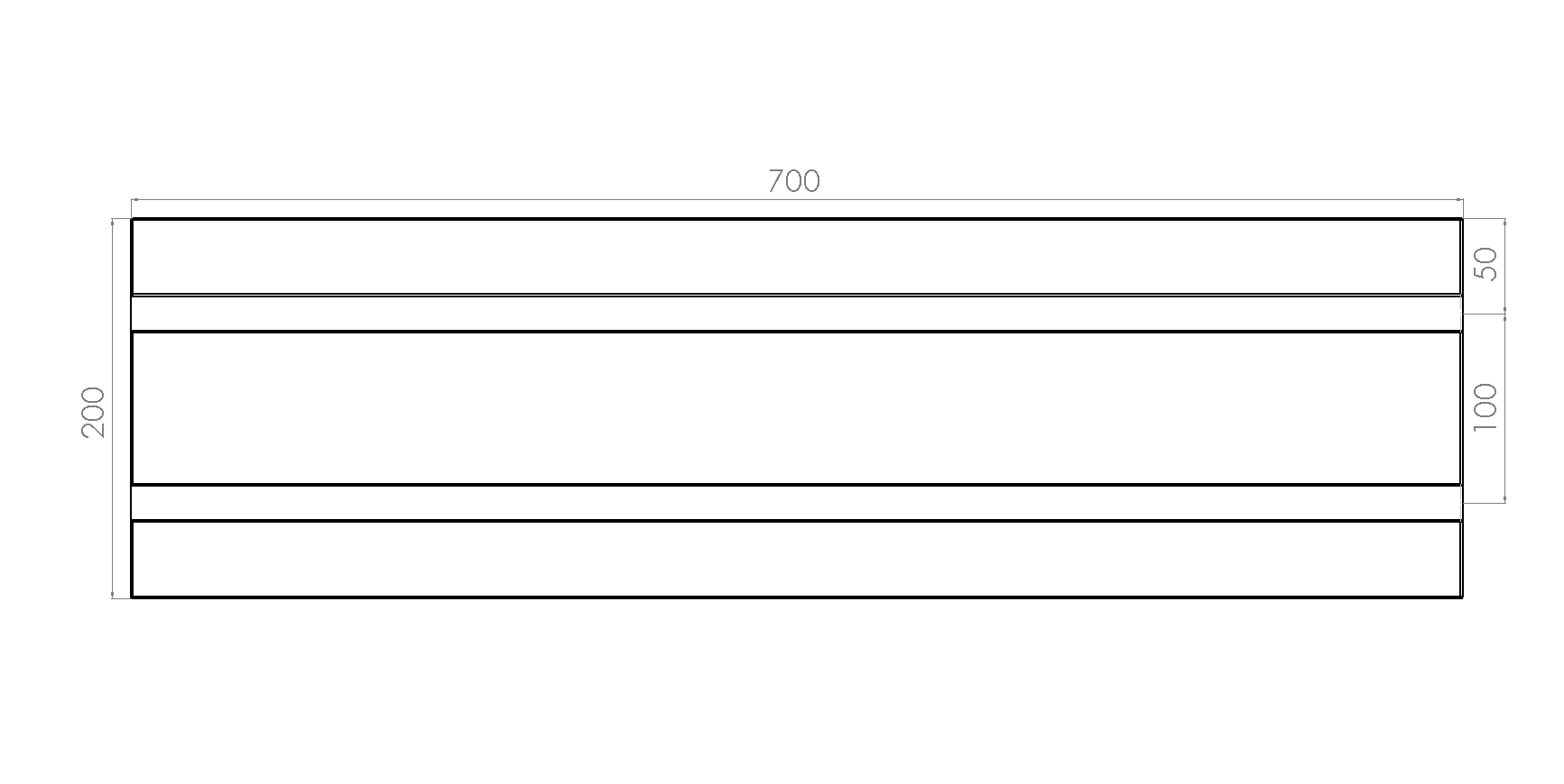 TSP Steel 7020 Big block 50 mm - 3